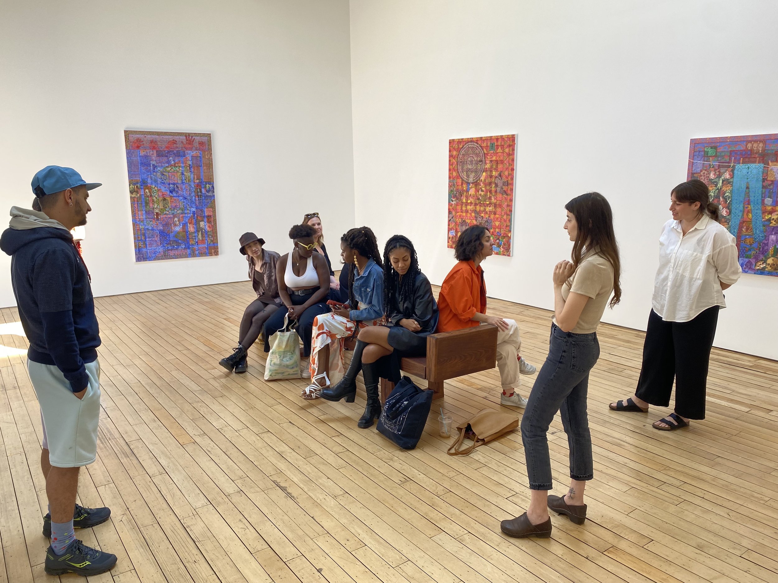 Talk with Artist, Talia Levitt at Talia Levitt's exhibition at Rachel Uffner