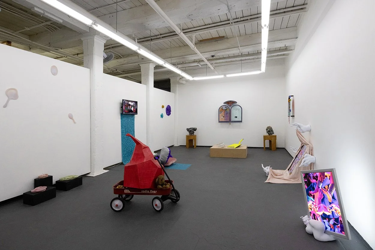 "Tangential Splinters", Cohort Group Show, at Ortega y Gasset, Brooklyn, NY, December 2023