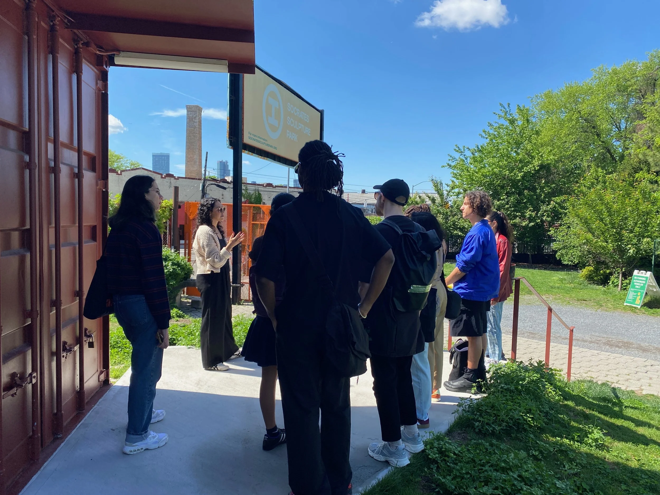 Visit to Socrates Sculpture Park with Kaitlin Garcia-Maestas, Curator &amp; Director of Exhibitions