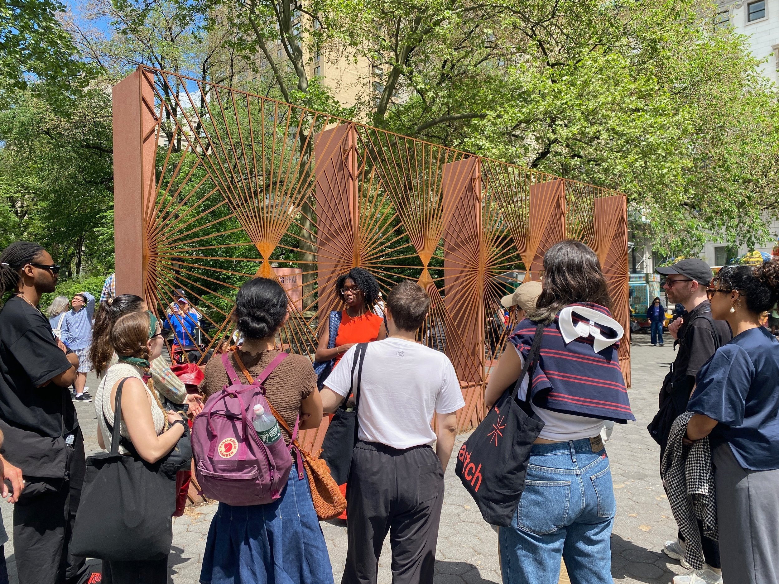 Visit to Artist Edra Soto's "Graft" with Jenée Strand, Assistant Curator at Public Art Fund