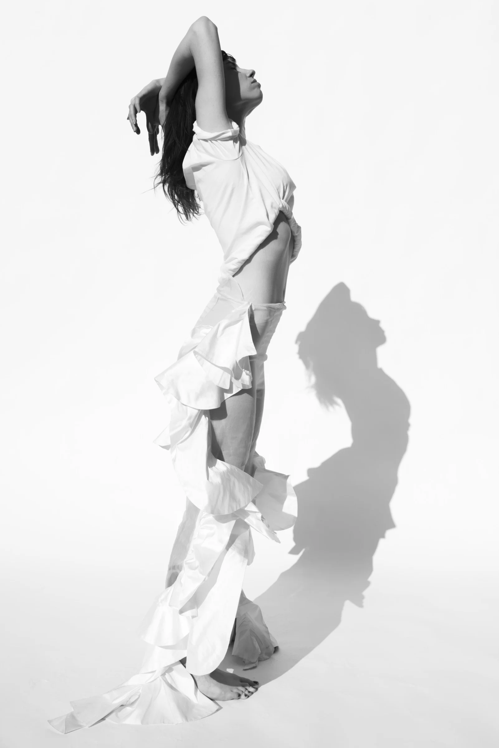 Model: Diane ● Designer: Sirloin ● Art director: Eric Nehr ● Stylist: Elin Björsell