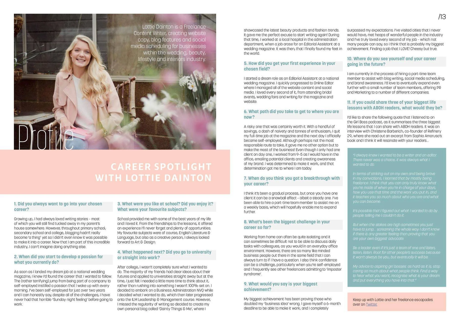 Featured // Blogging Breakthrough with A Branch Of Holly