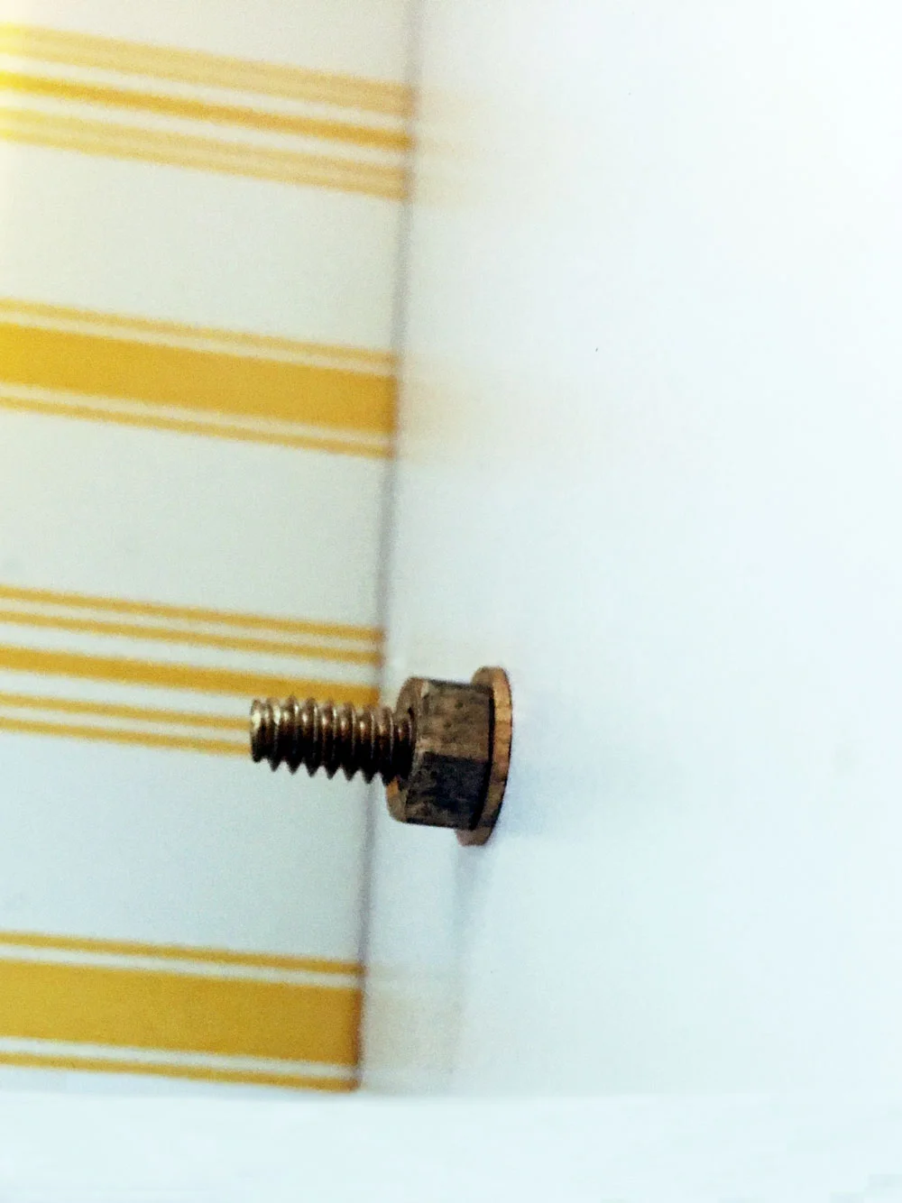 And screw on the nut - Job done.