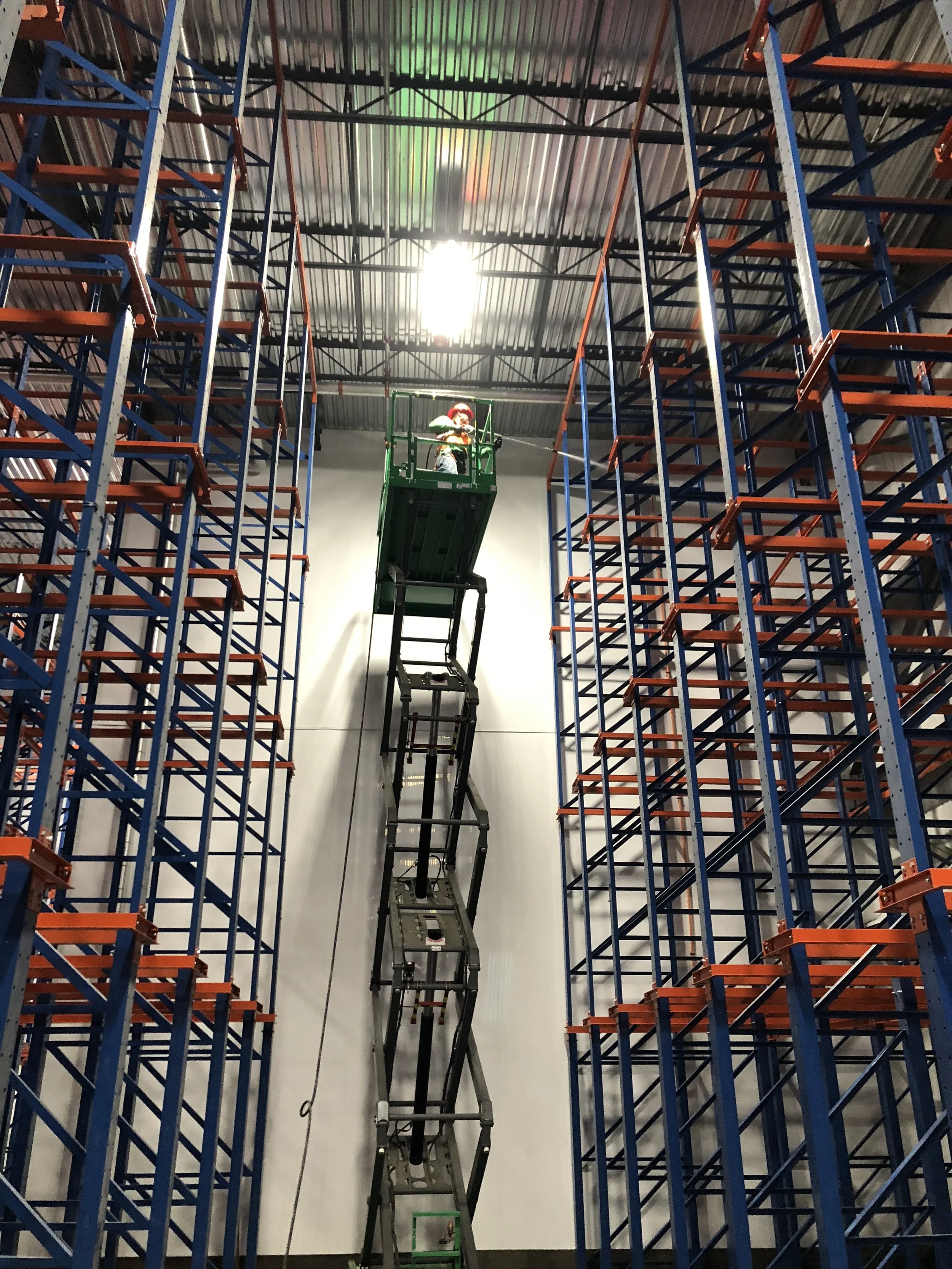 Industrial Warehouse Washing 40’ Up