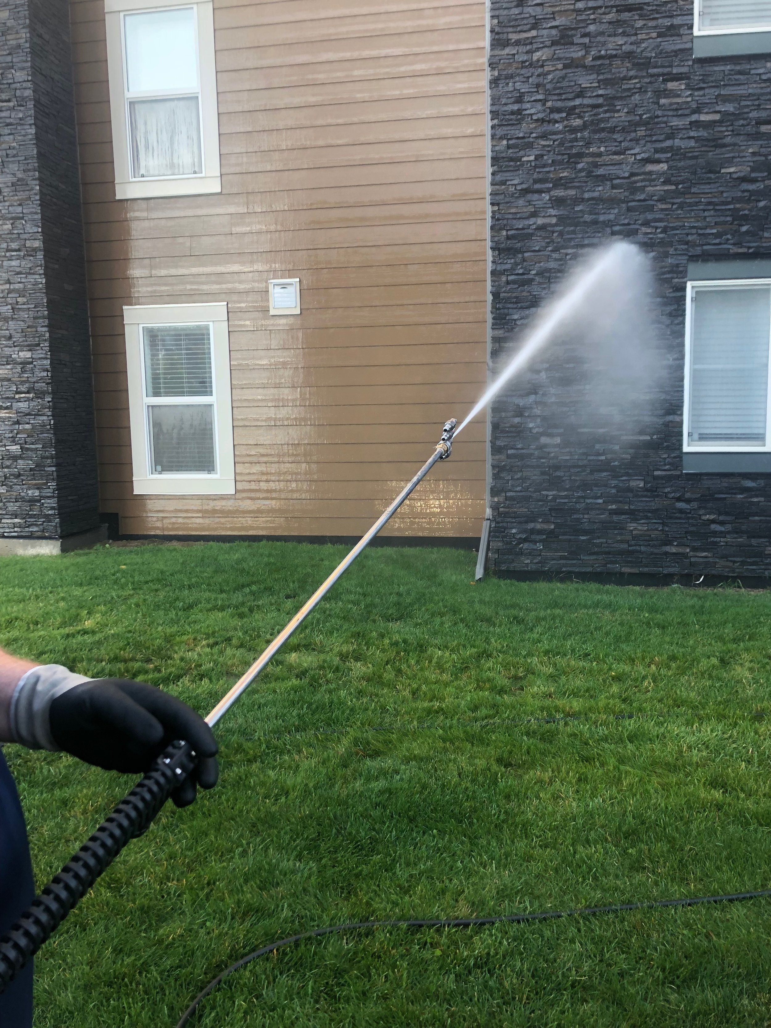 Condo Soft Washing
