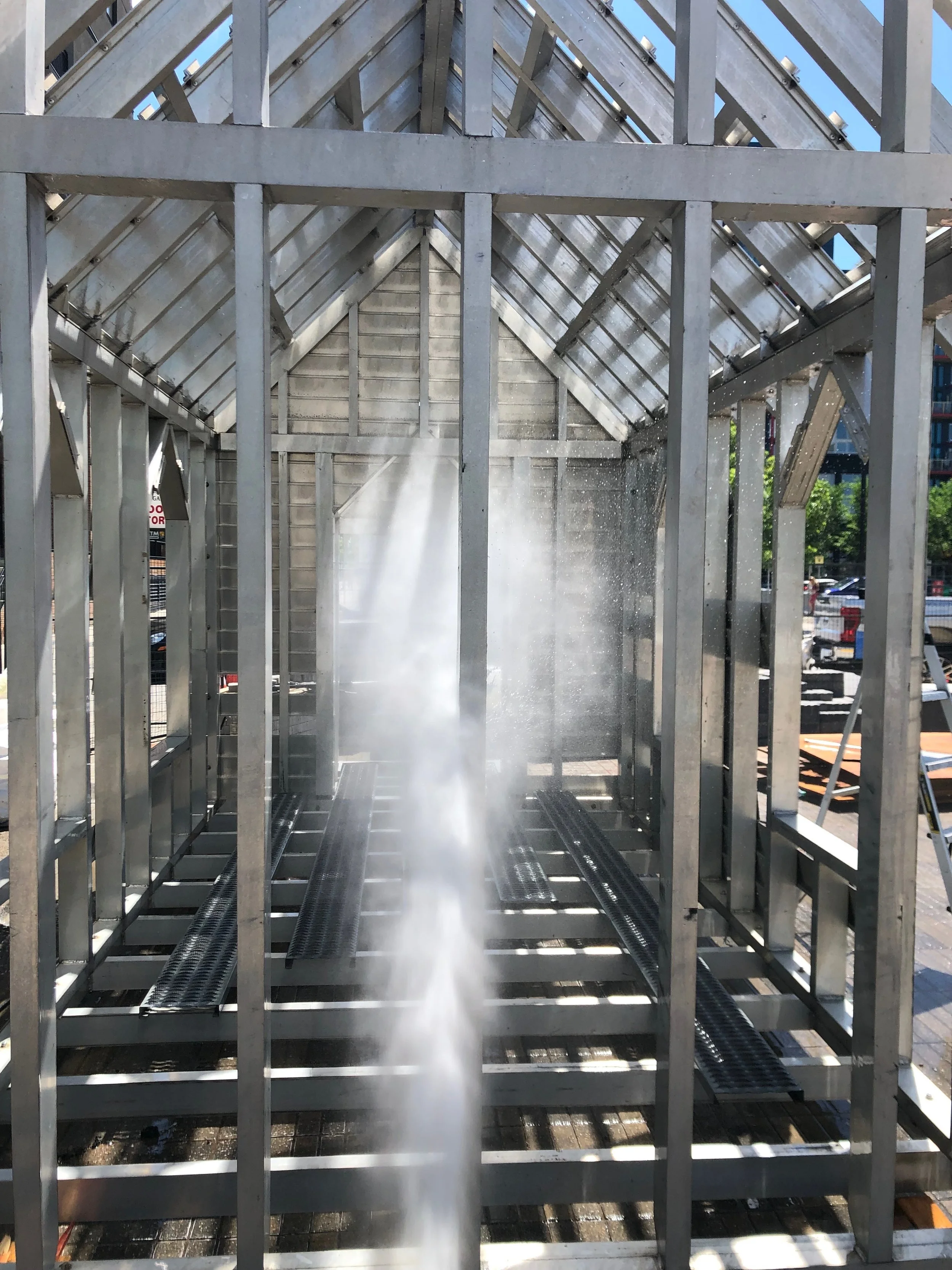 Commercial Power Washing In East Village