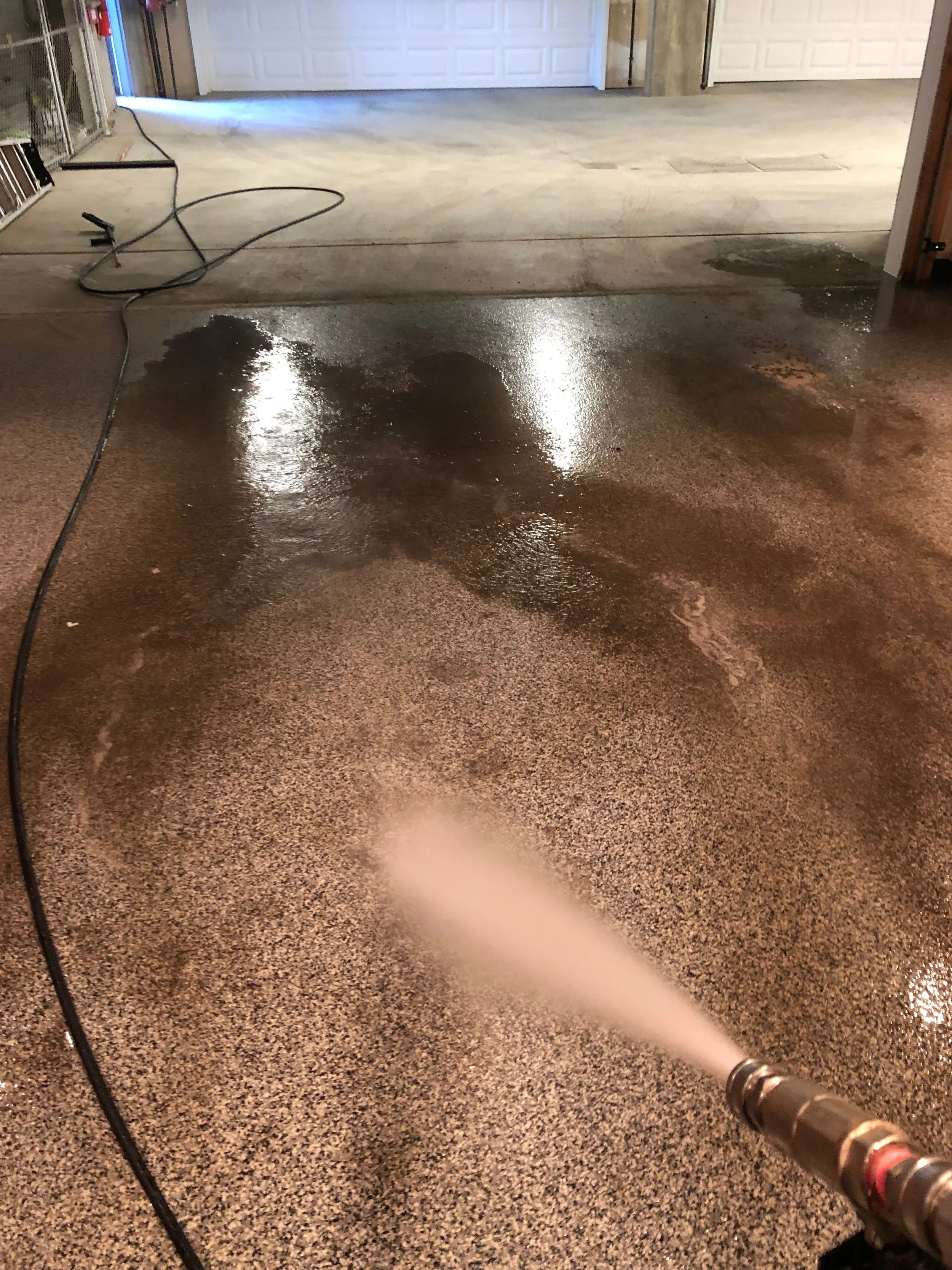 Epoxy Floor Cleaning