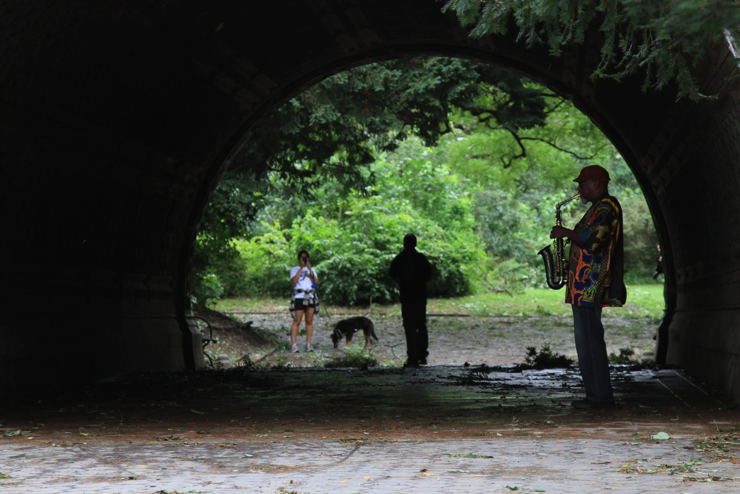 Jiwe playing Prospect Park