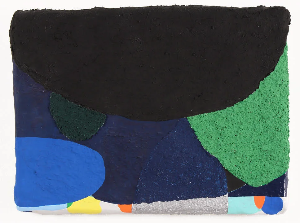 Up Means Down / 2016 / Acrylic on sealed rigid wrap / 9 x 12 x .75 inches (23 x 30 x 2 cm)