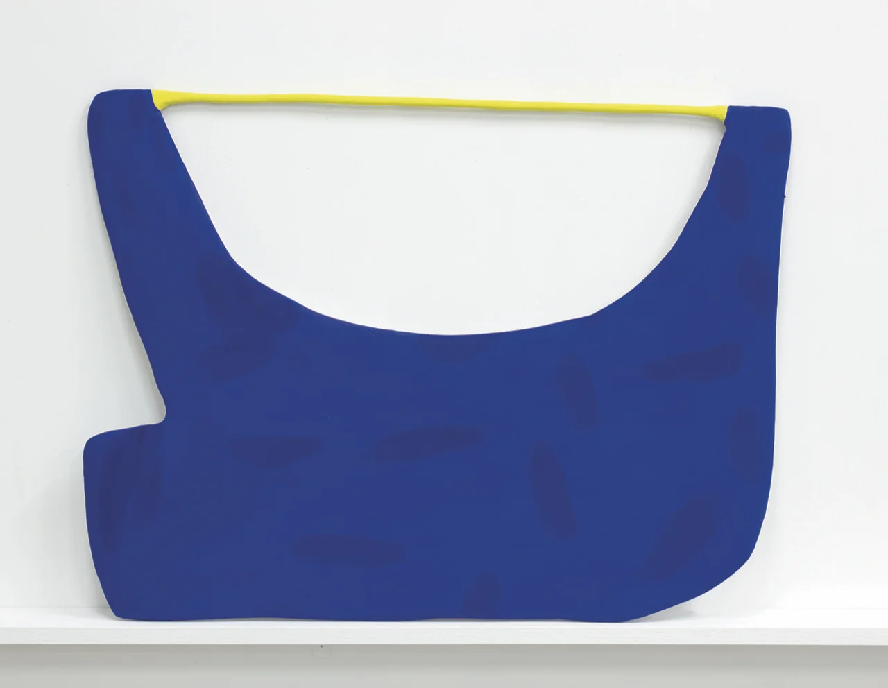 Untitled / 2017 / Acrylic, apoxie sculpt, aluminum, and rigid wrap on foam / 15 x 16 x .25 inches 38 x 41 x 1 cm)