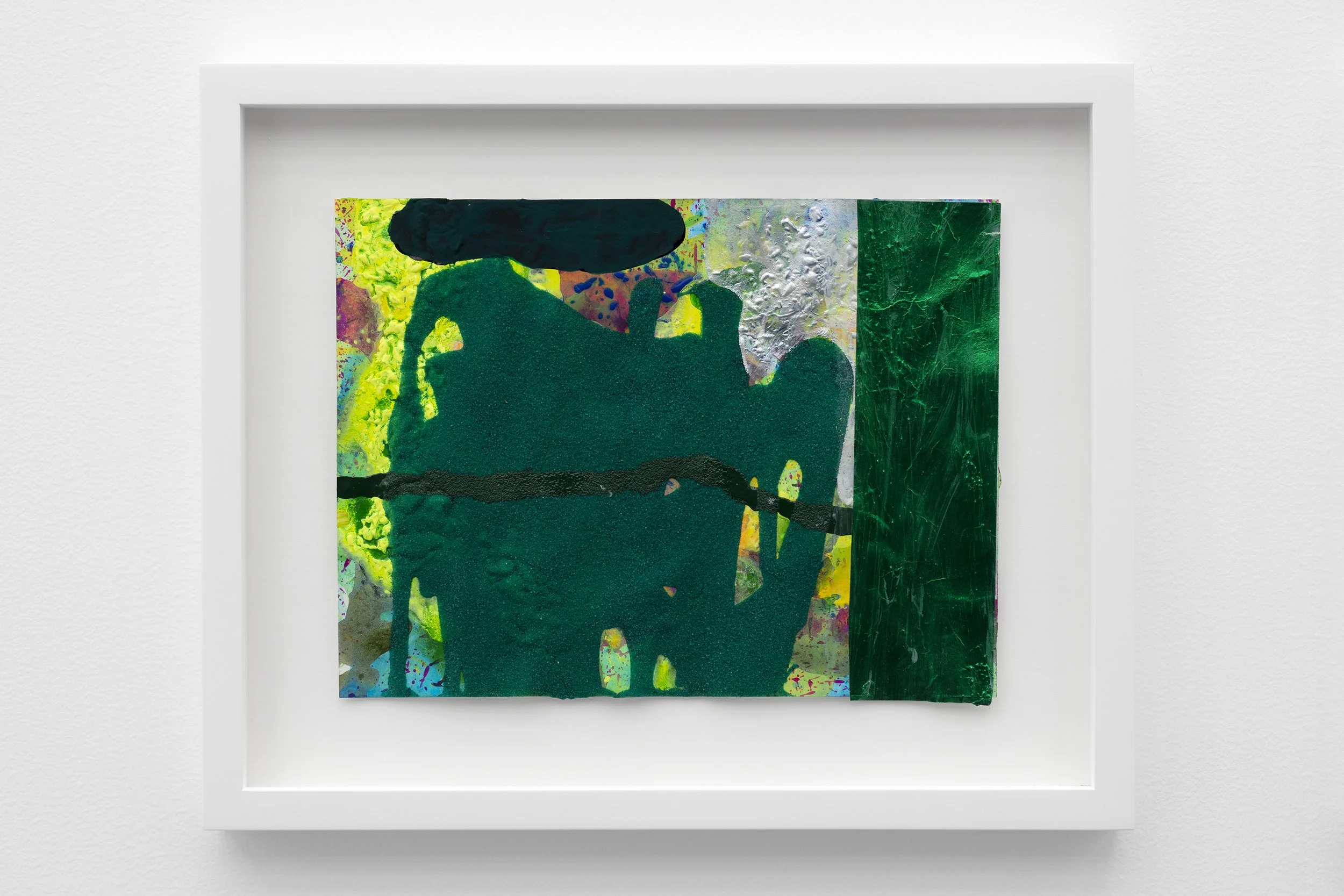 Untitled / 2021 / Mixed media on Arches 140 lb Hot Pressed 100 % Cotton / 9 x 12 inches (22.86 x 30.50 cm)