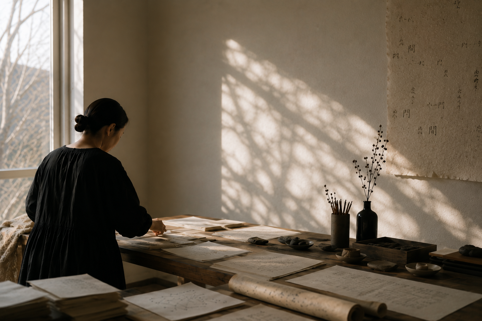 in between -
