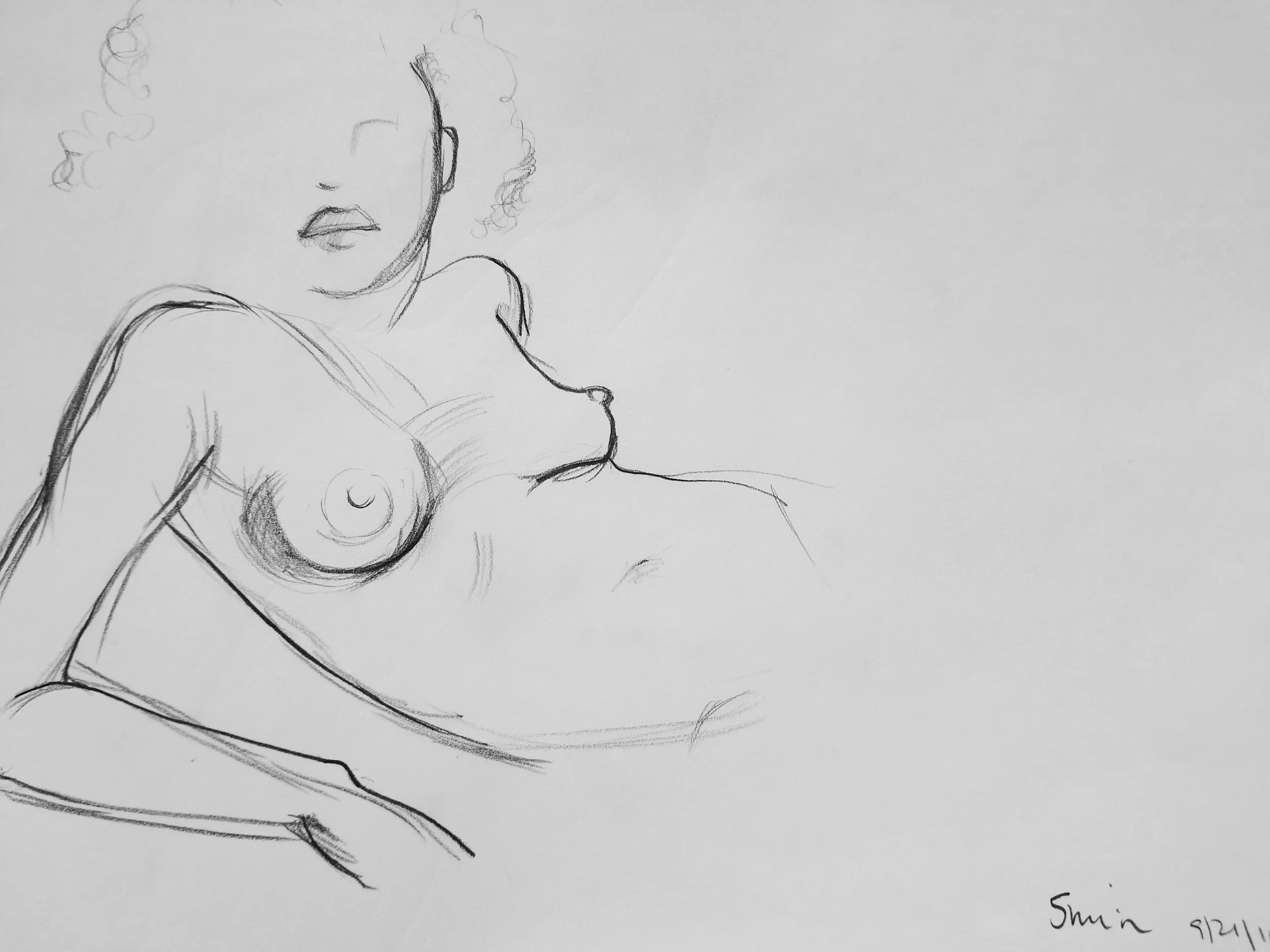 live figure study 2011 / 5 min