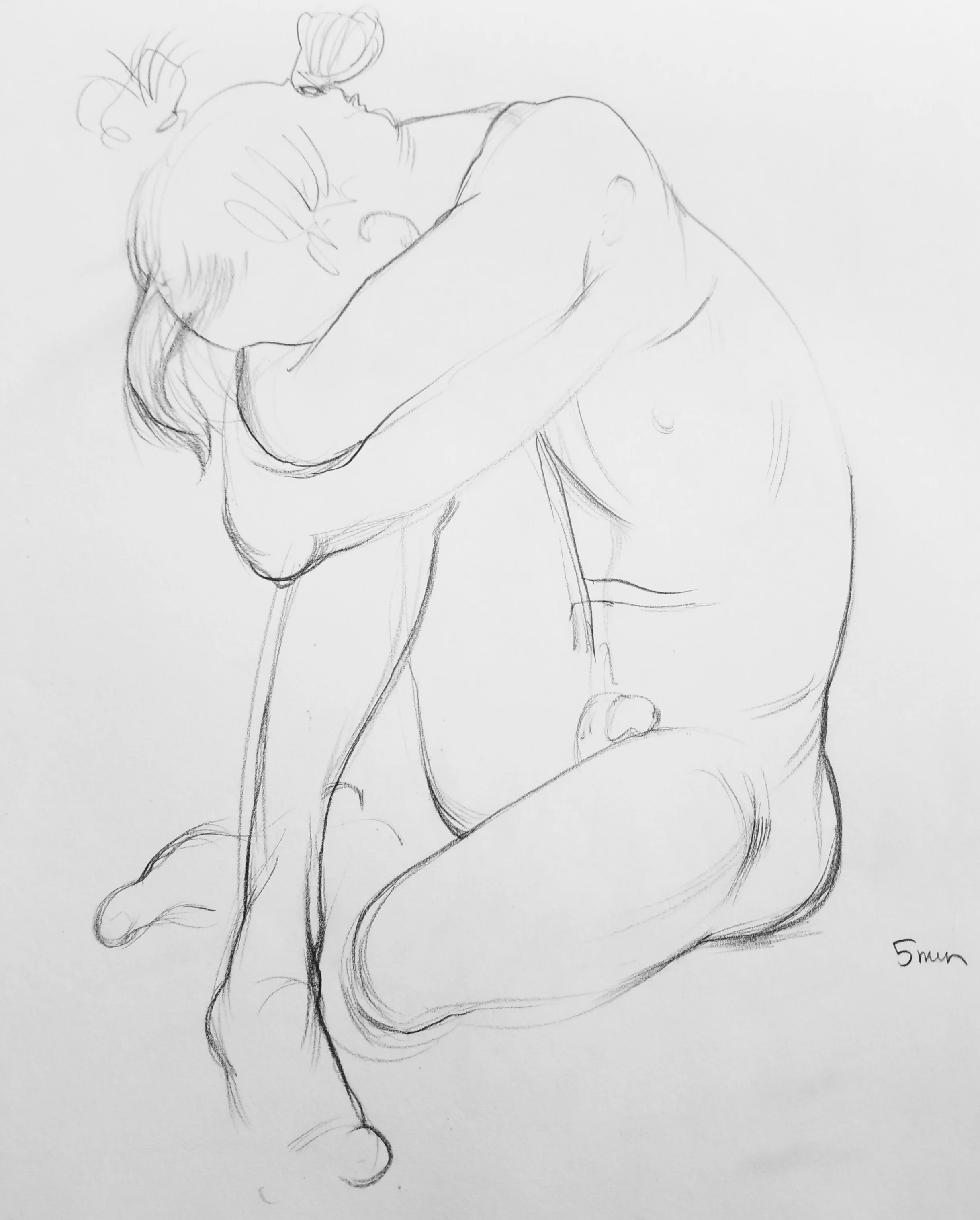 live male figure study 2011 / 5 min