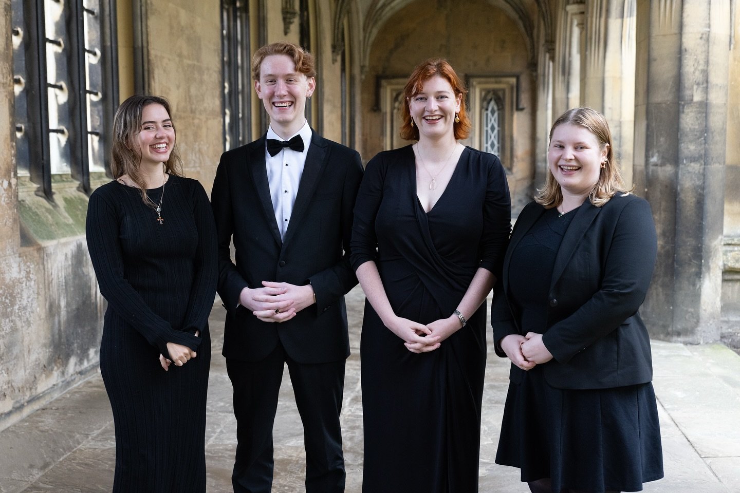 THE ALTOS 2025/26

From left to right: Alice Markham, Matthew Monaghan, Eve Doyle, Sarah Reid

Photo credit: @saltydogpix 

Stay tuned for the rest of this week to meet the other sections of the Gents!