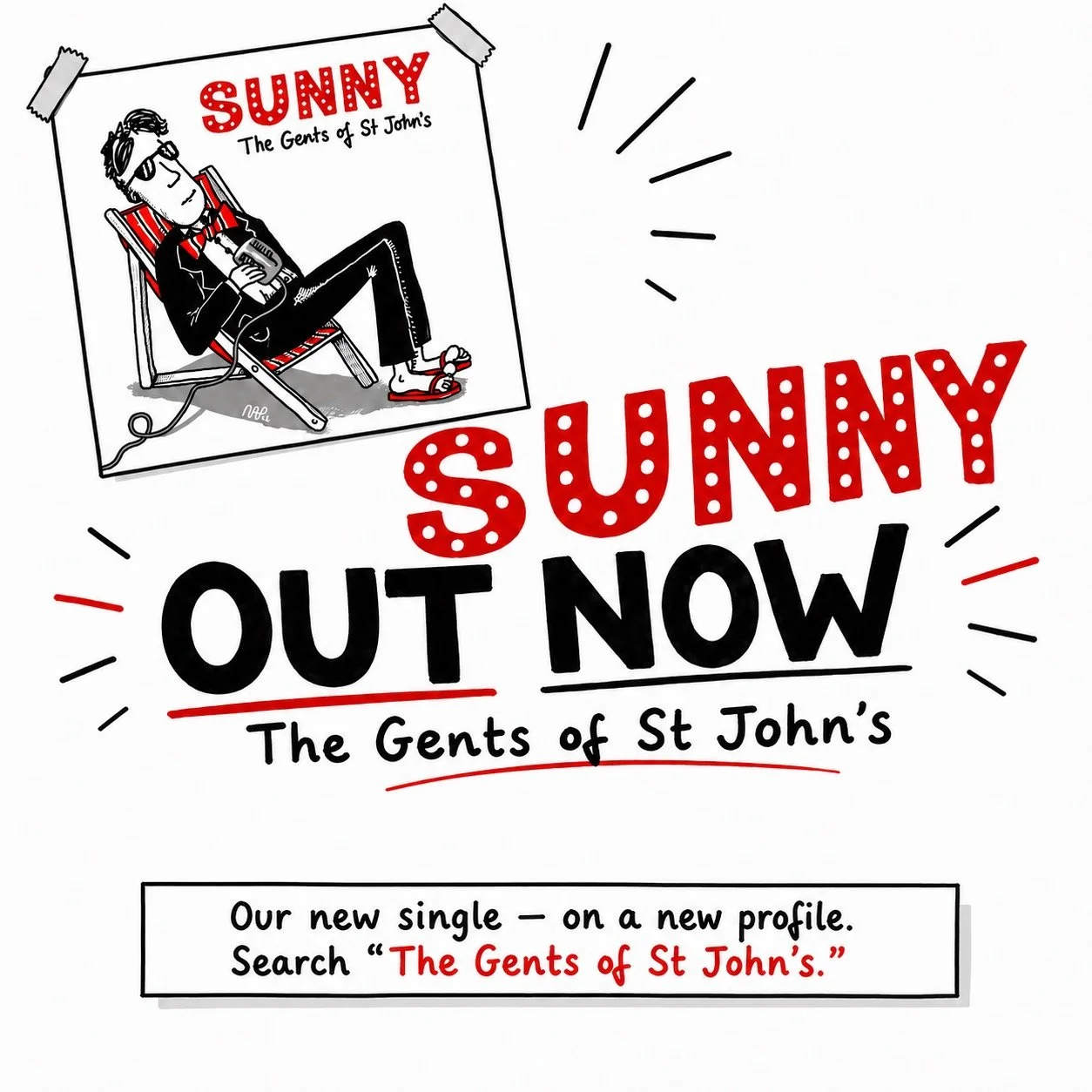 Sunny is out now on all platforms! 
One thing to know before you go looking: you&rsquo;ll find it under a new name. You might know us as The Gentlemen of St John&rsquo;s College, Cambridge, but since welcoming women into the group we&rsquo;ve been Th