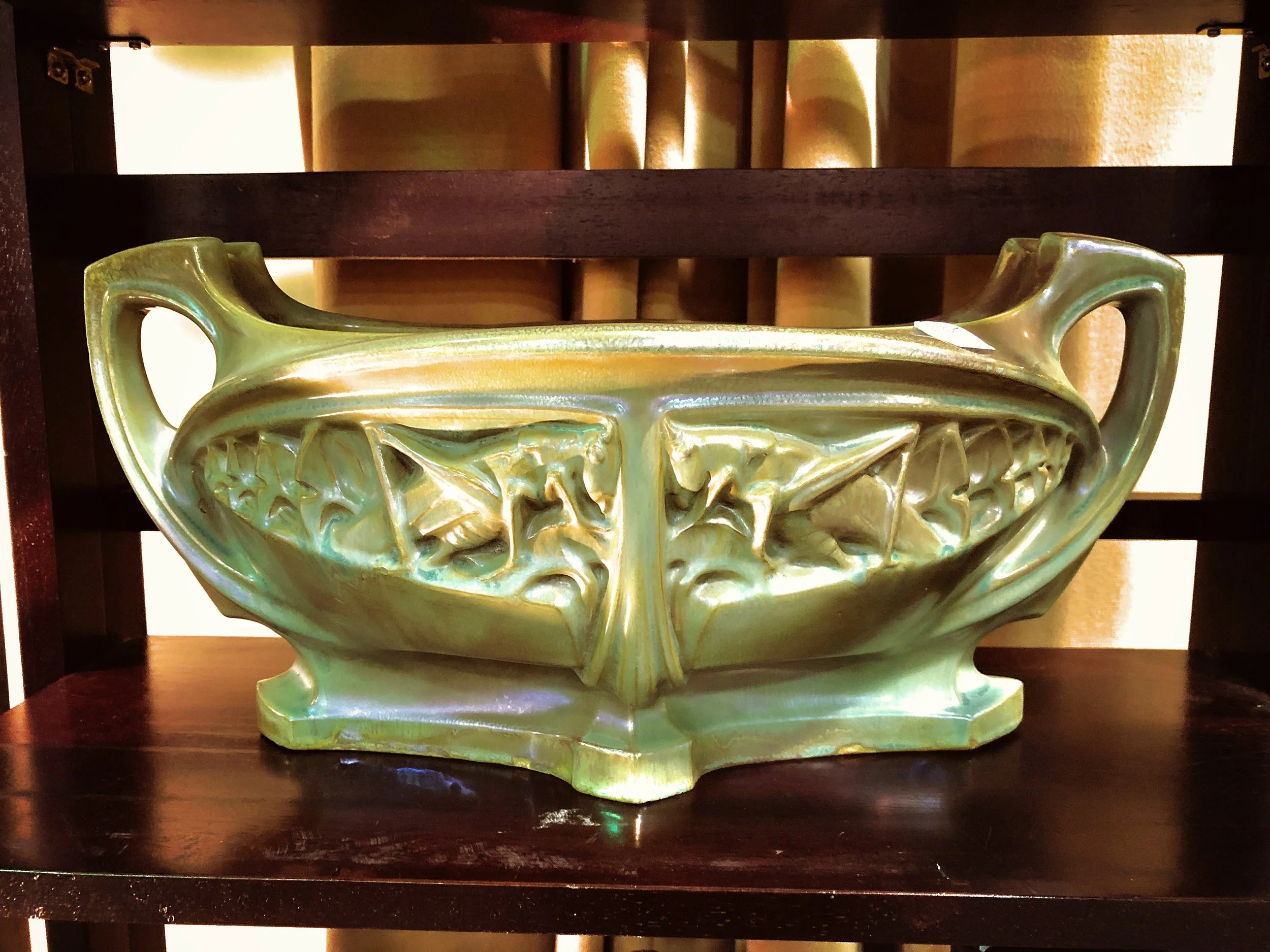 Art Nouveau Jardiniere by Jules Cayette, France circa 1907