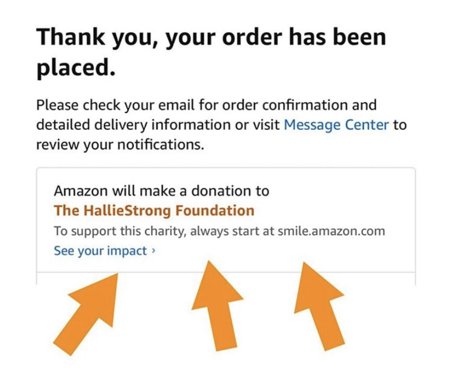 Calling All Amazon Shoppers The Halliestrong Foundation