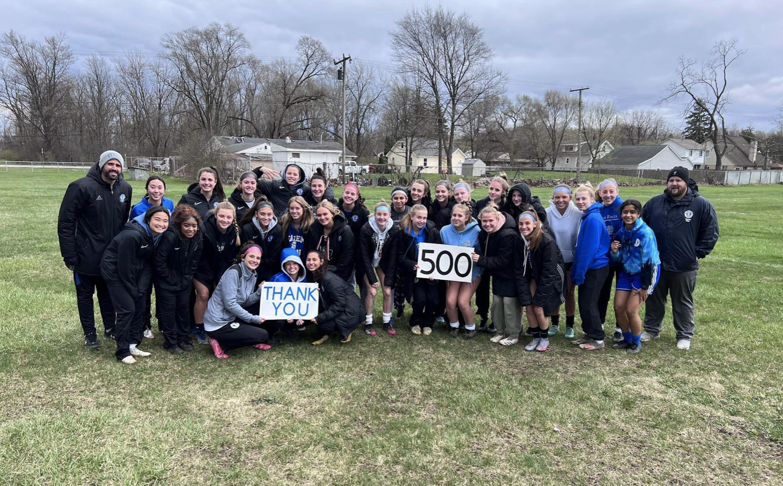 Salem High School Girl's Soccer Team, Canton, MI