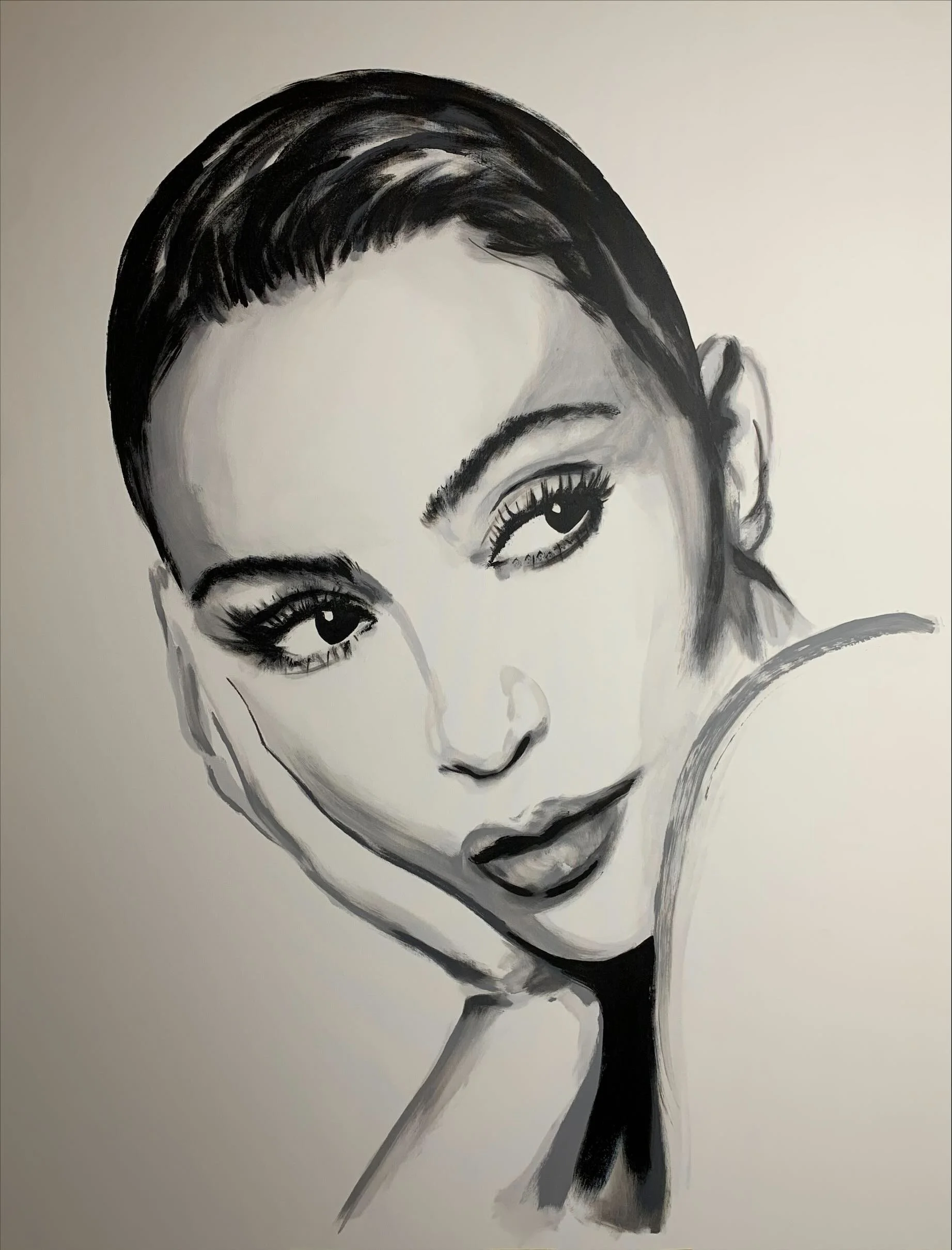 Glance

 

 120 x 160 Acrylic on canvas, 2024 