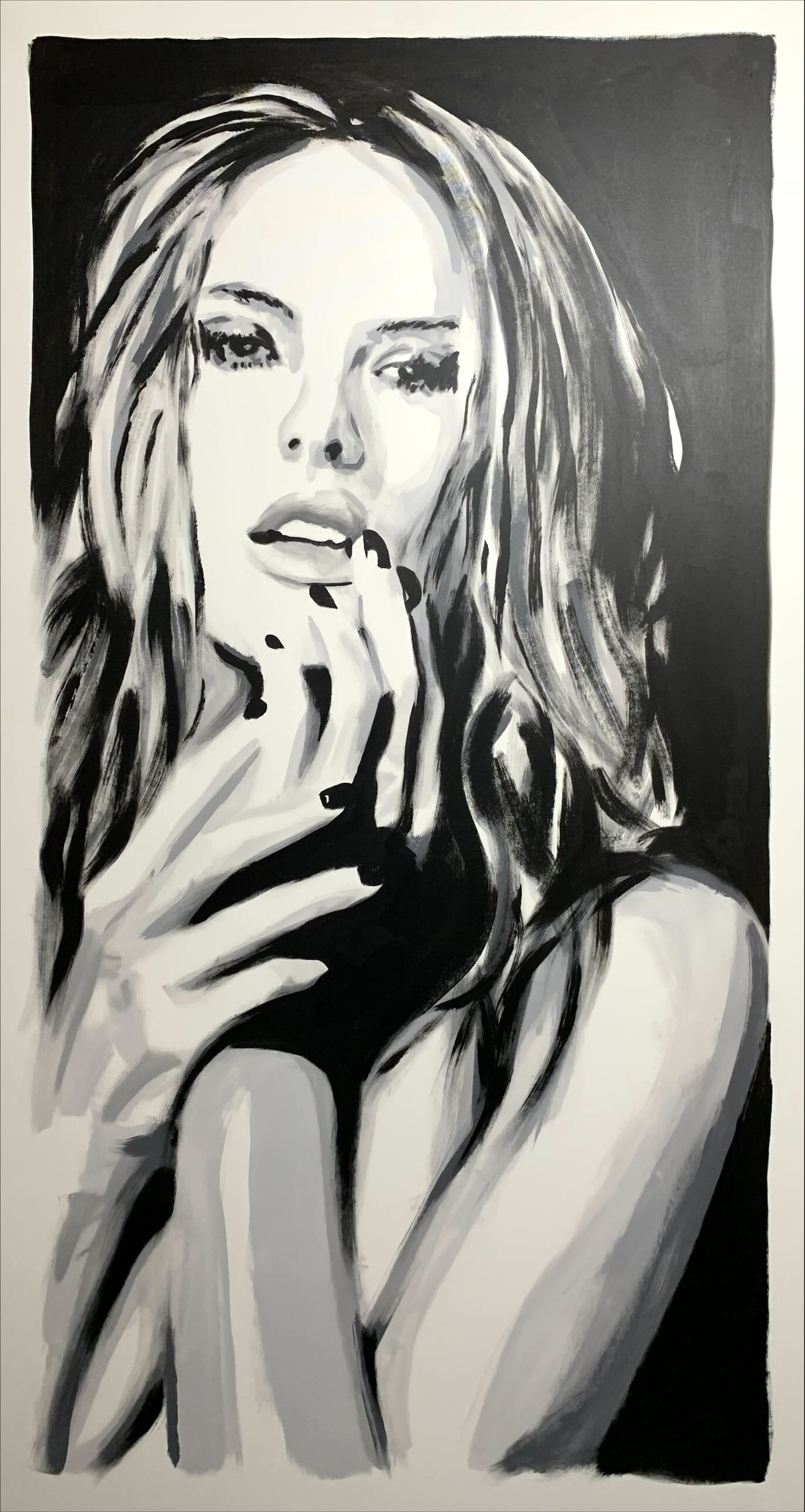 If I Can Dream

 

 100 x 180 Acrylic on canvas, 2024 