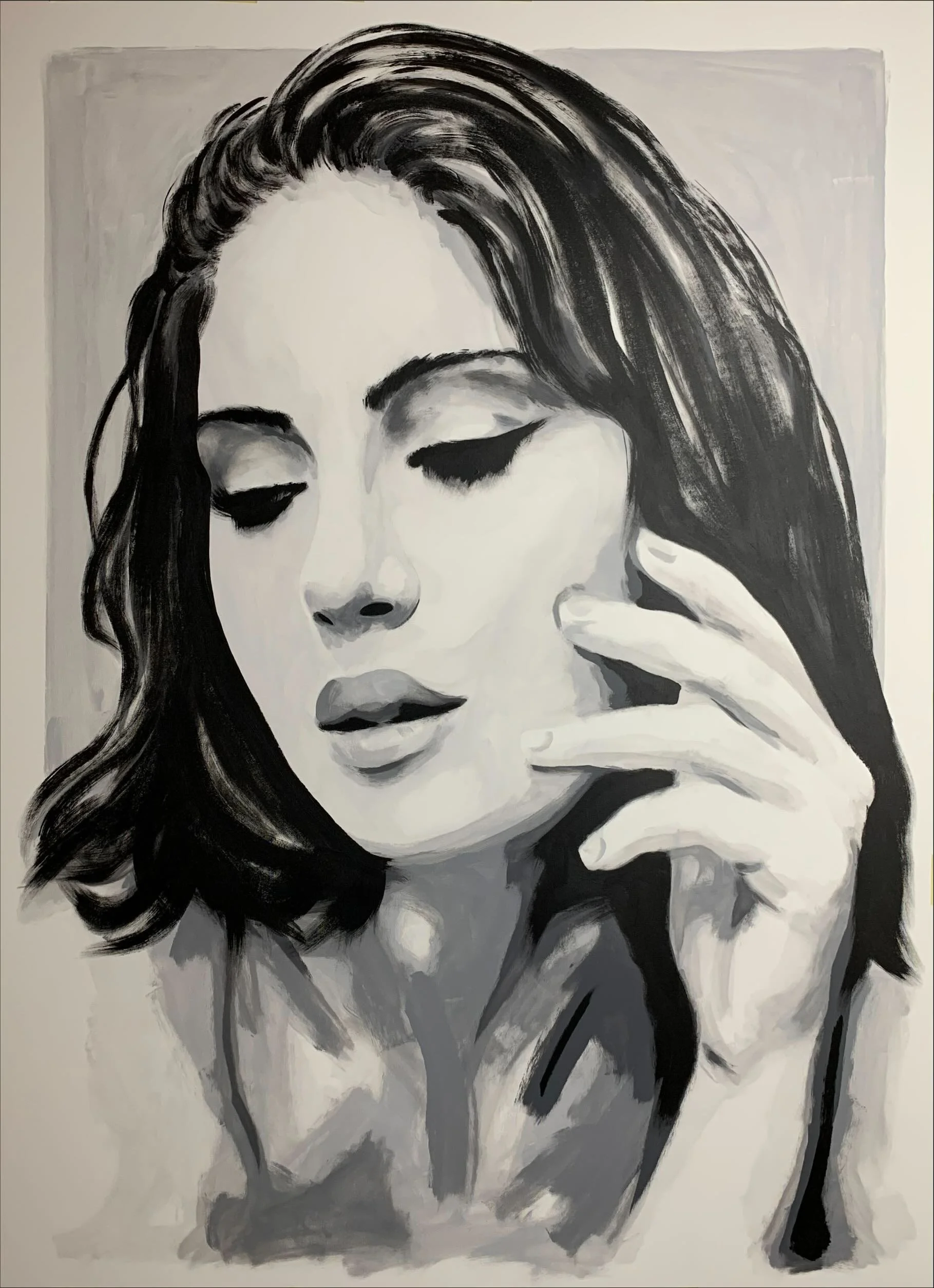 Thinking about you

 

 120 x 160 Acrylic on canvas, 2024 