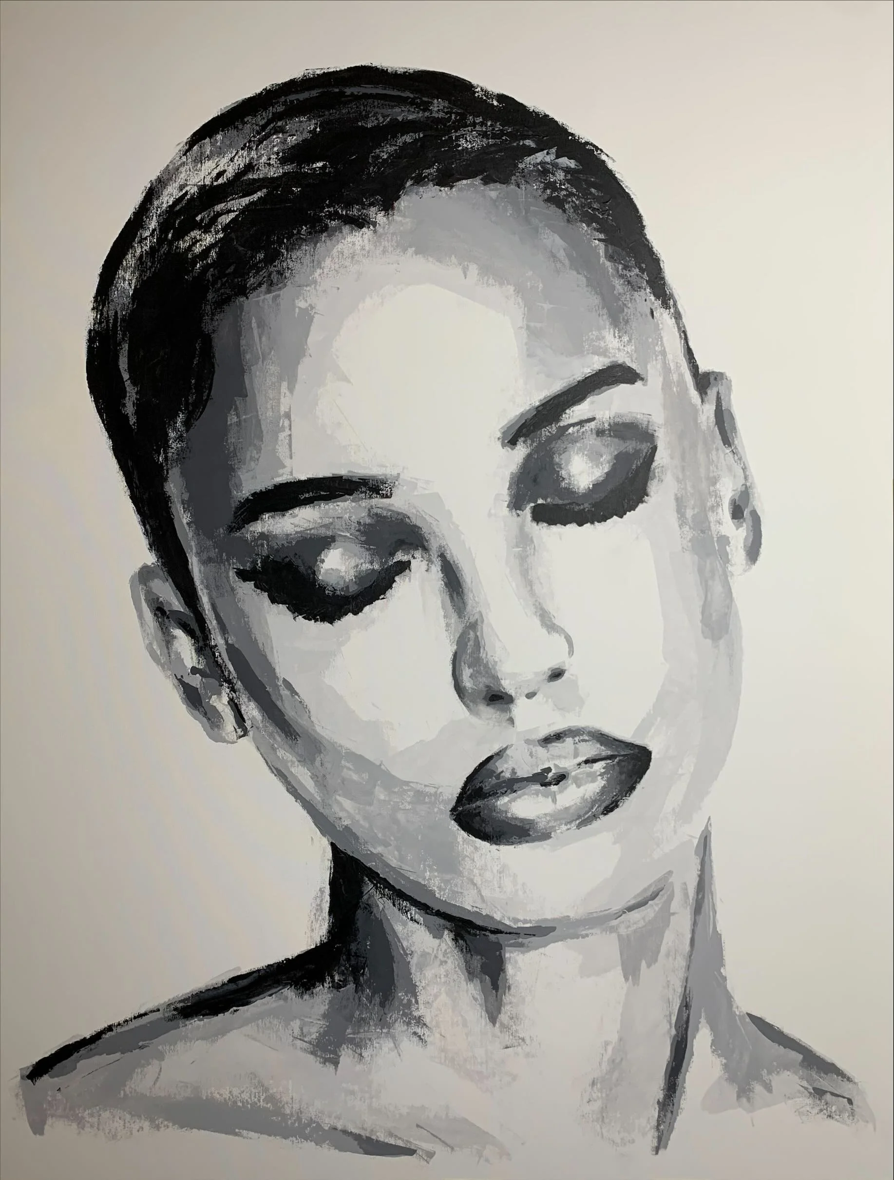 Make me feel

 

 120 x 160 Acrylic on canvas, 2024 