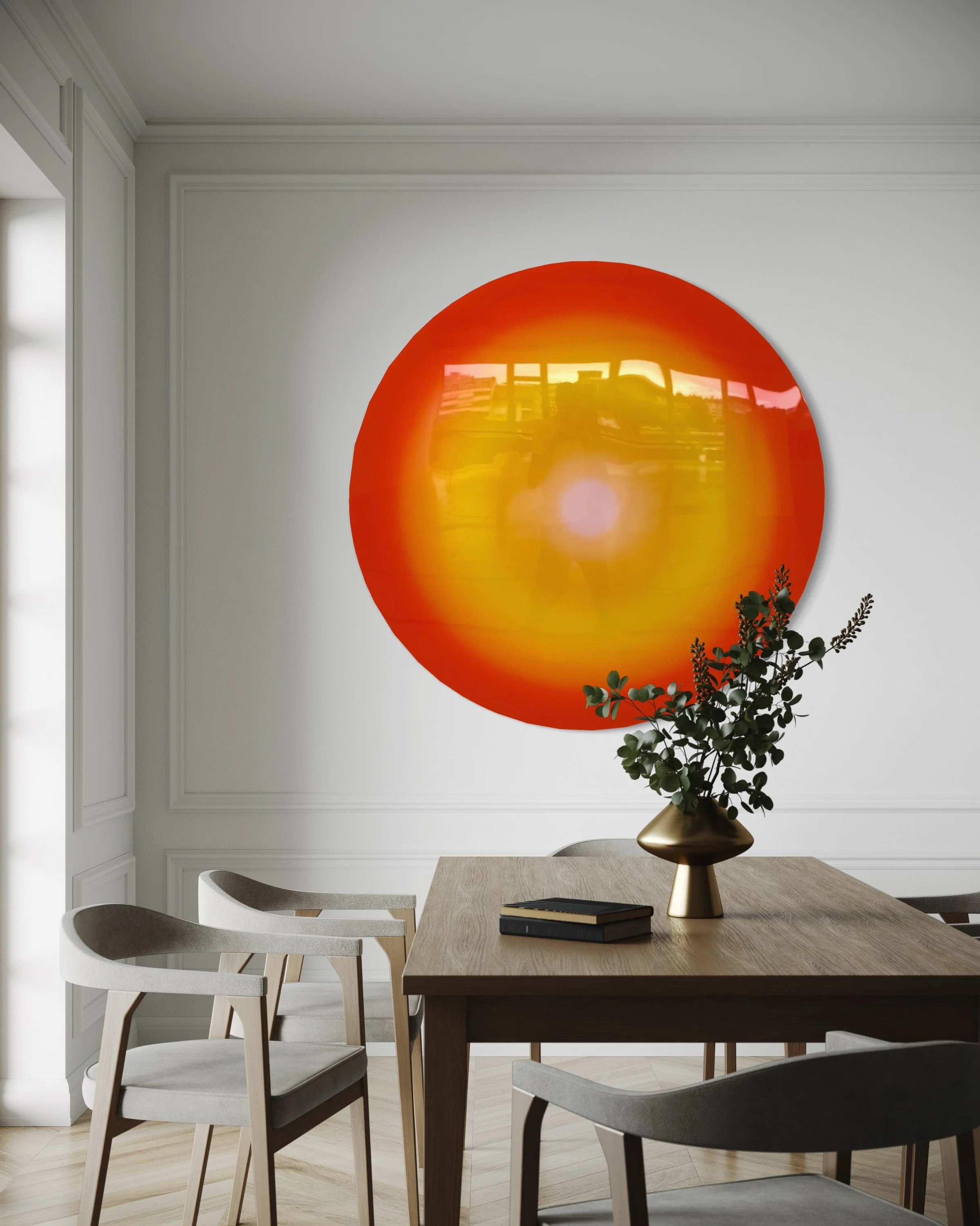 FULFILLMENT

 

 150 cm Acrylic and resin on canvas, 2024 