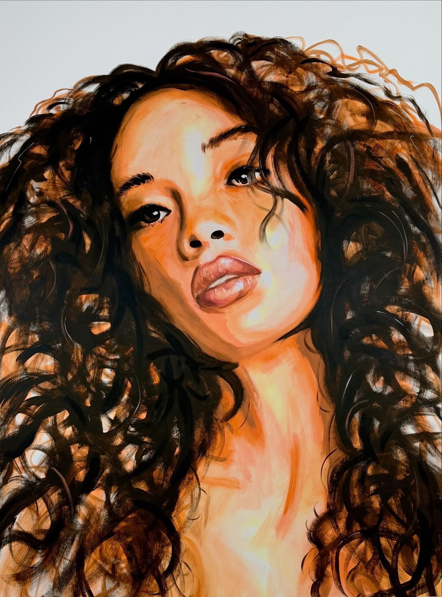 Sunbathing

 

 120 x 160 Acrylic on canvas, 2025 