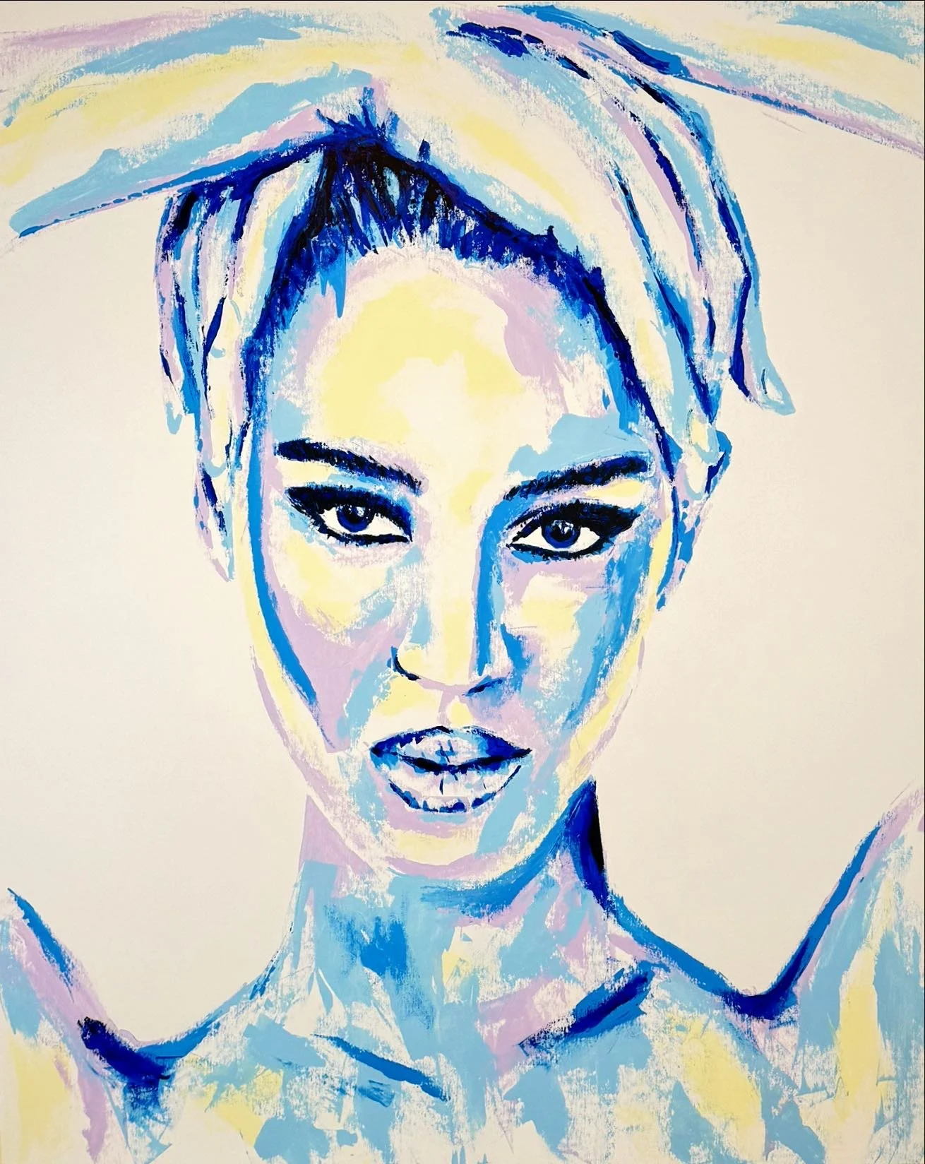 I bring you summer…

 

 160 x 200 Acrylic on canvas, 2025 