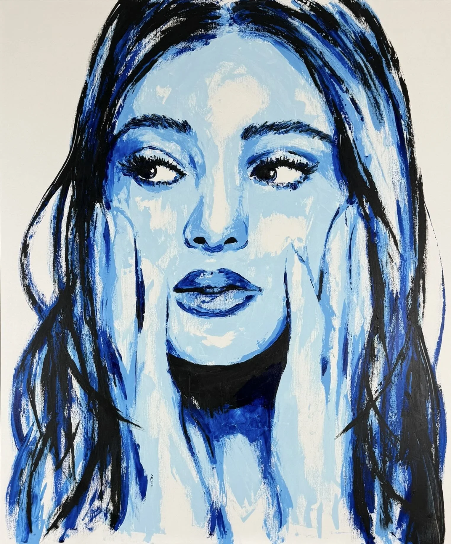 I Guess That's Why They Call It The Blues...

 

 100 x 120 Acrylic on canvas, 2025 