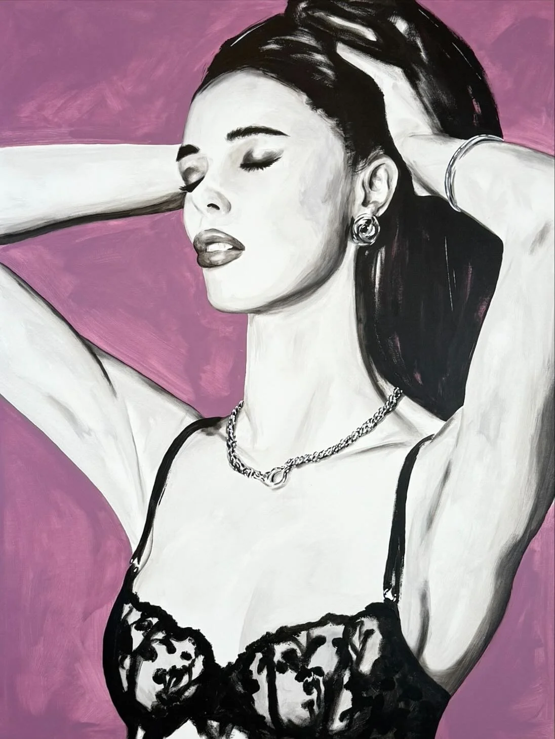 Beso

 

 90 x 120 Acrylic on canvas, 2025 