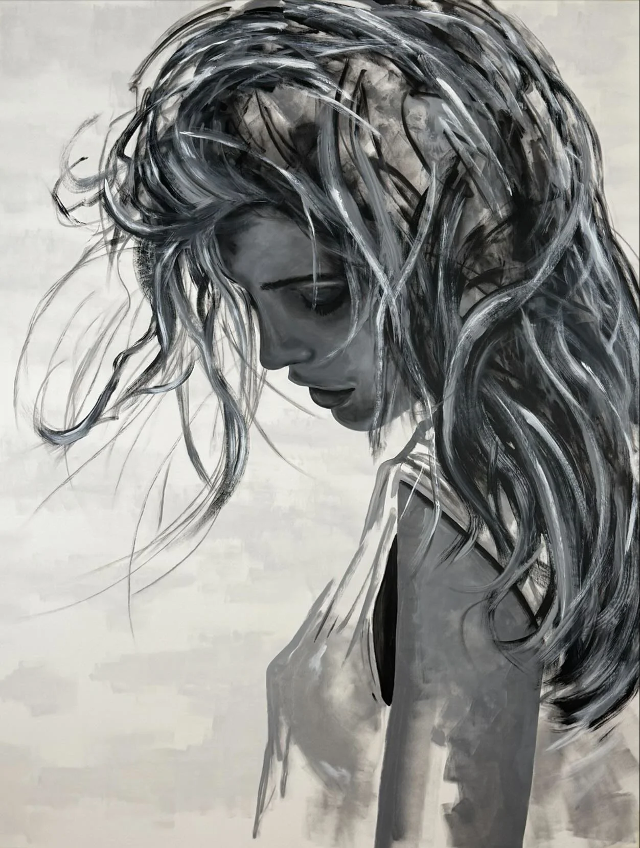 For Your Eyes Only

 

 160 x 200 Acrylic on canvas, 2025 