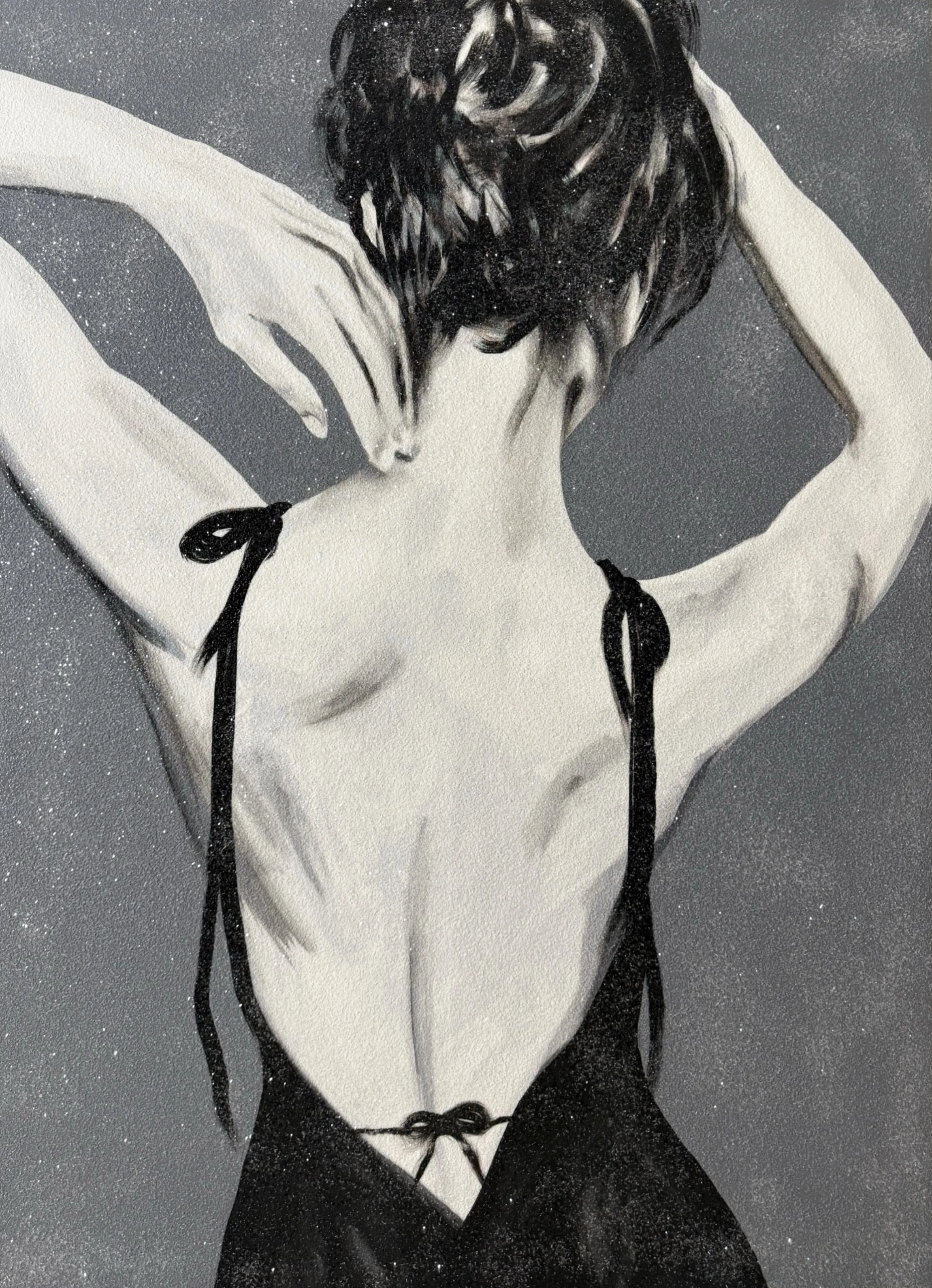 The World Is Not Enough

 

 120 x 160 Acrylic and diamond dust on canvas, 2026 