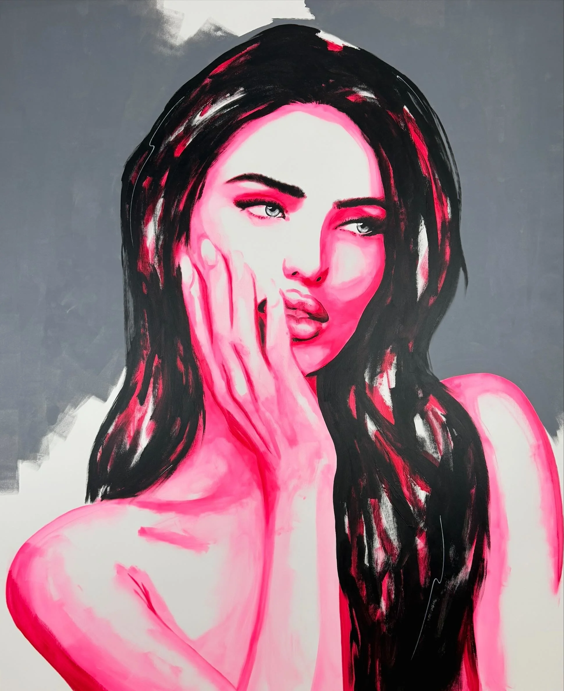 Crazy for You

 

 160 x 200 Acrylic on canvas, 2025 