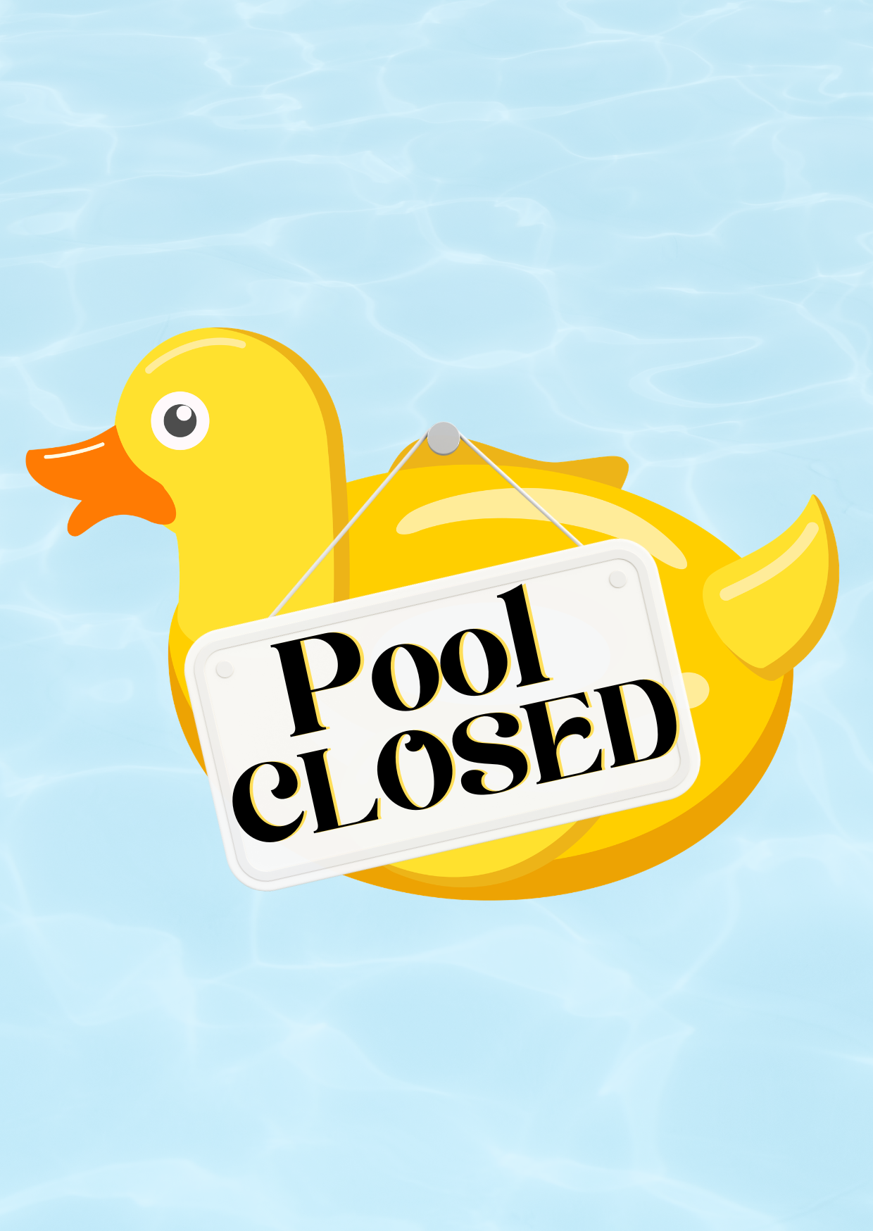 Both Pools CLOSED