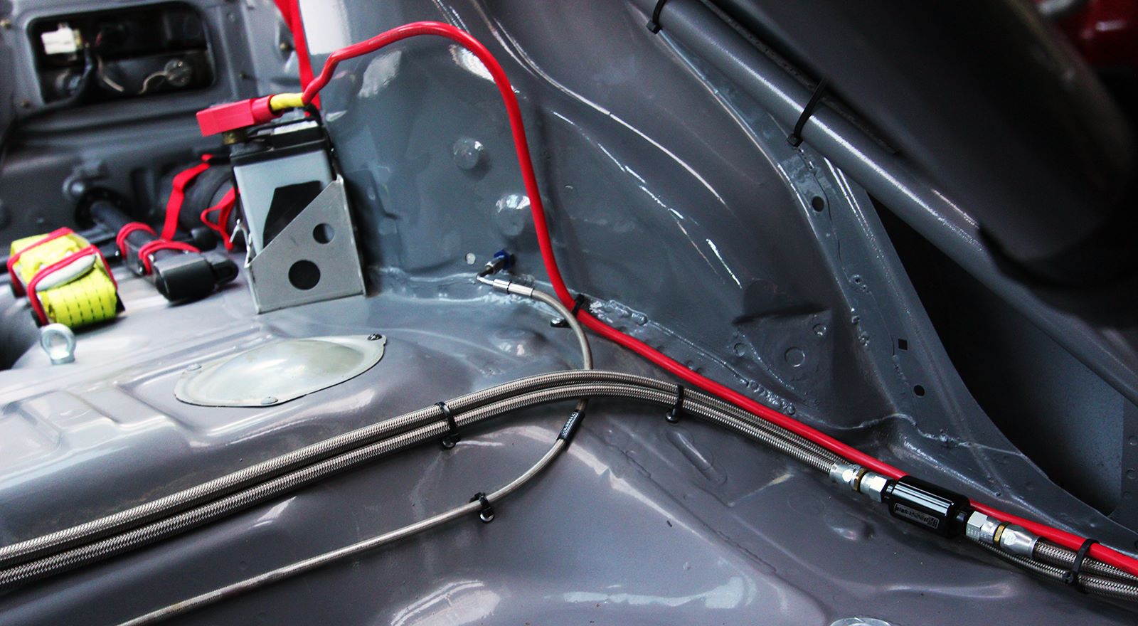 Braided Fuel and Brake Lines