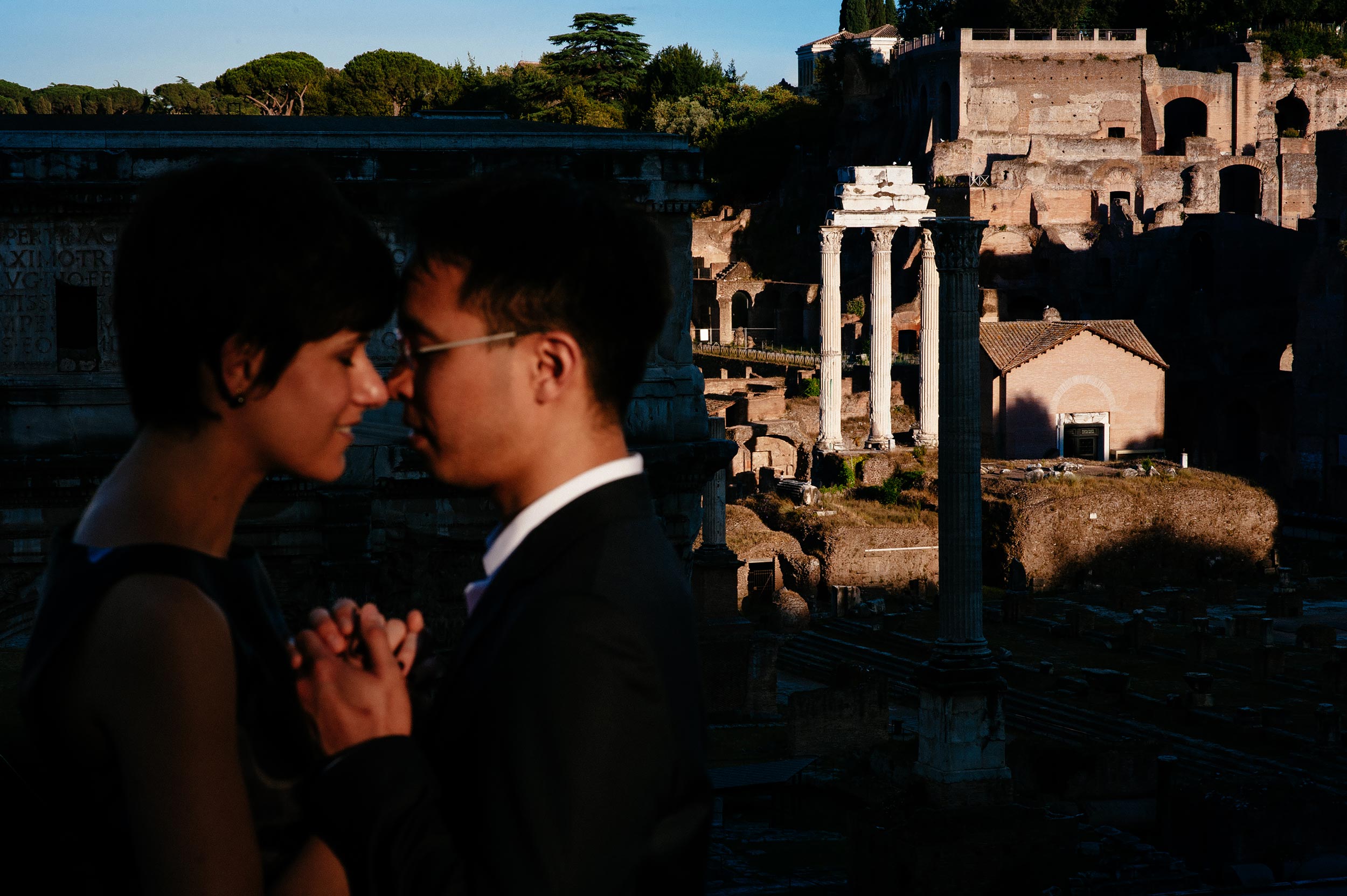 romantic-honeymoon-portrait-rome-imperial-forum-at-sunset-wedding-photography.jpg