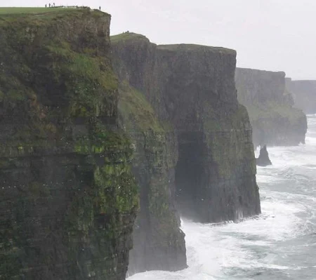 Cliffs of Moher is a great hiking area