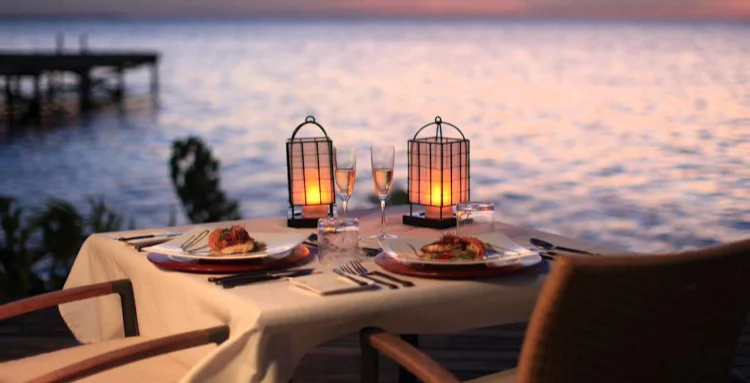 A romantic dinner for two under the stars can be added to just about any package. Imagine being on the beach, on your balcony, deck—anywhere you can imagine…just the two of you!