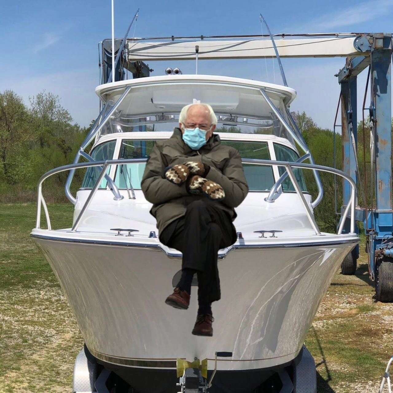 We couldn&rsquo;t resist 😂

Even ol&rsquo; Bernie knows who to call for superior quality, professional marine detailing services on the Northern Neck!

What are you waiting for? Beat the warm weather rush and call today to schedule your vessel&rsquo