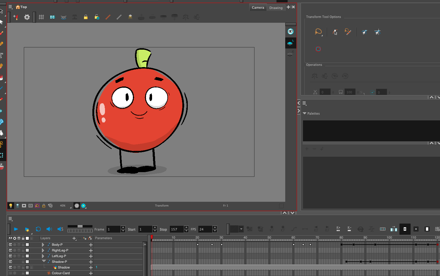 ToonBoom Harmony interface