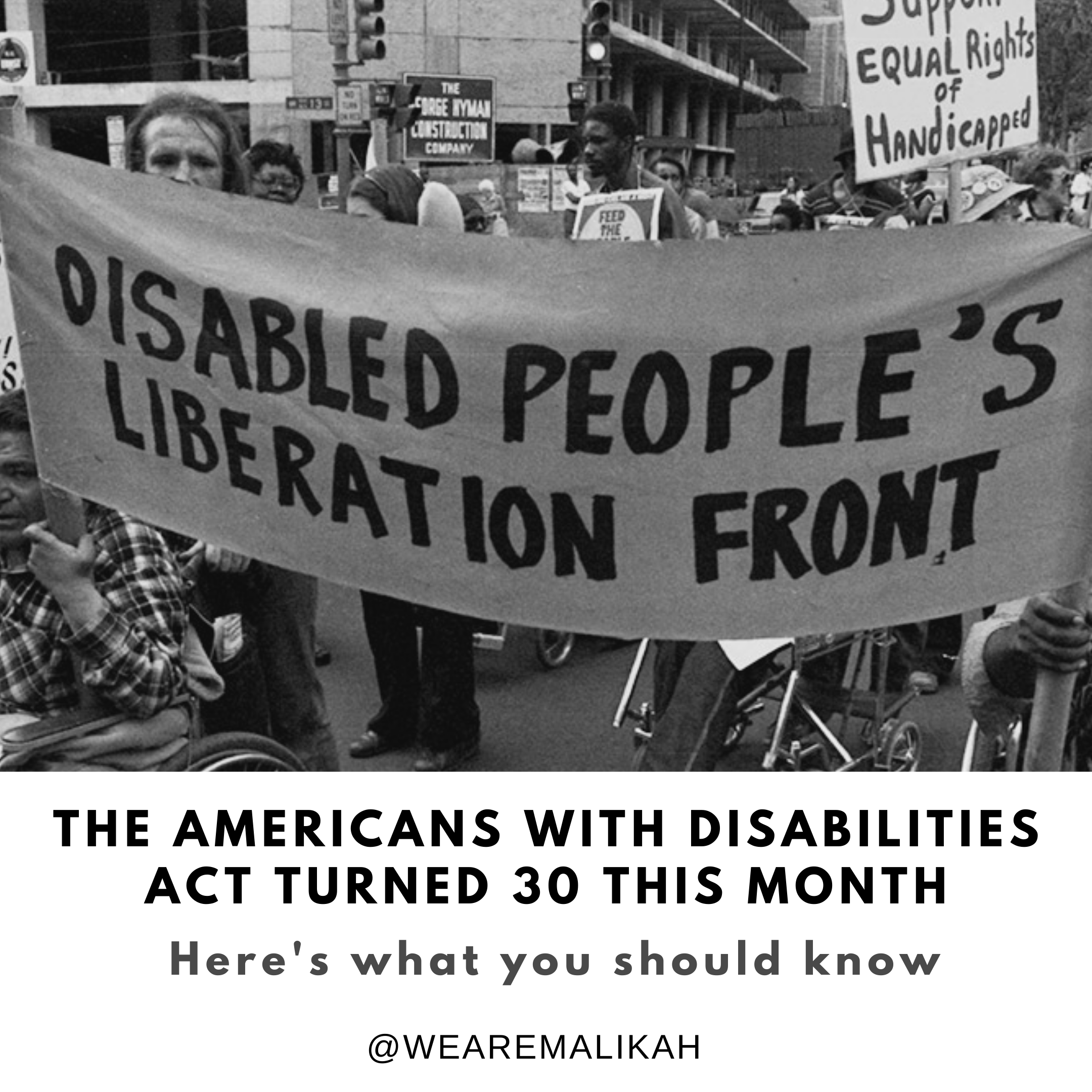 The Americans with Disabilities Act