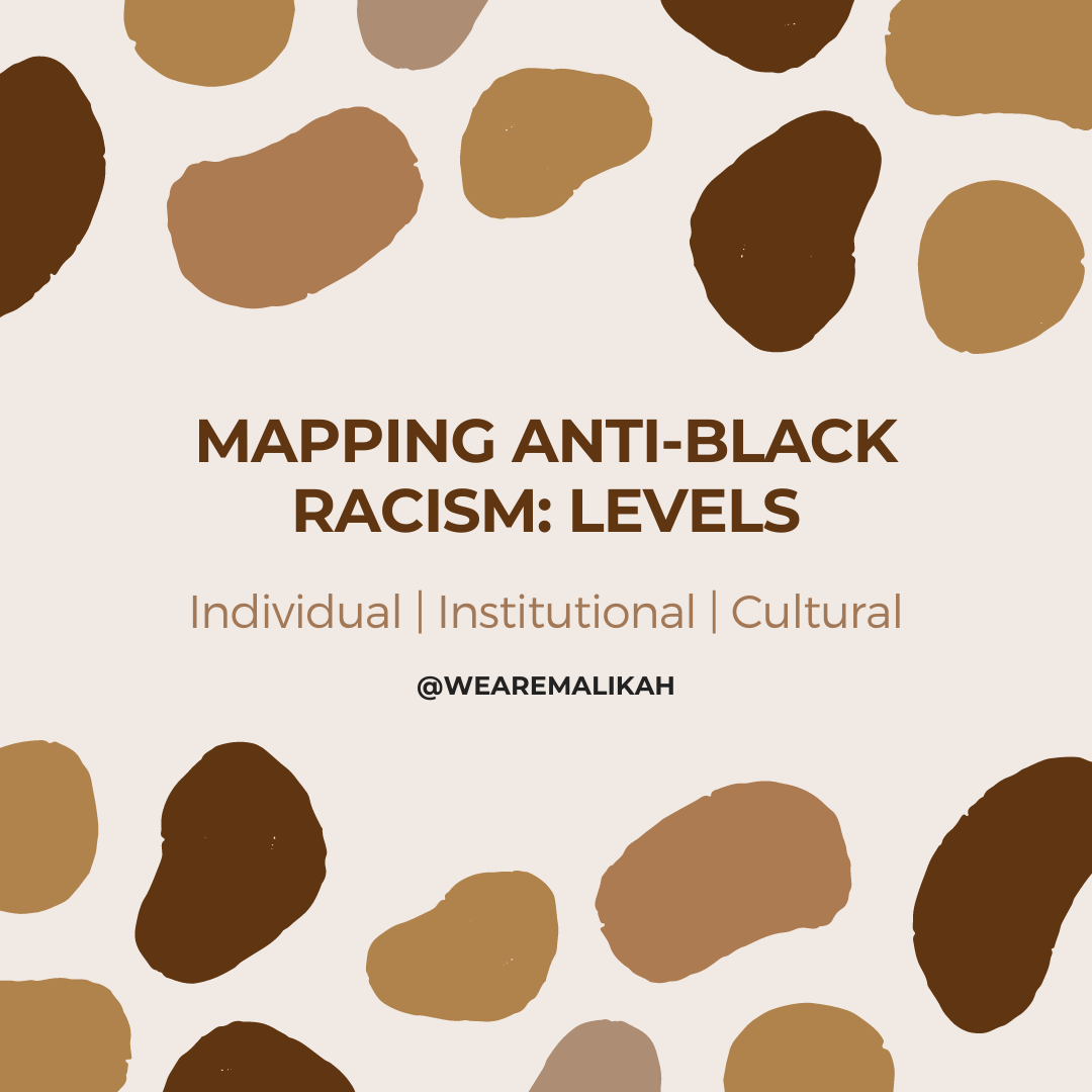 Mapping Anti-Black Racism: Levels