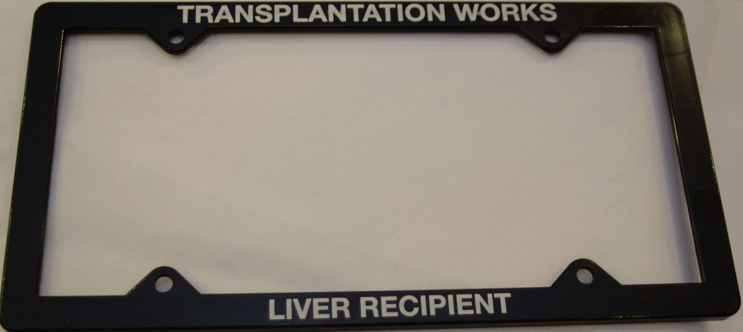 Transplantation Works Liver Recipient License Plate Frame Organ Transplant Support Inc