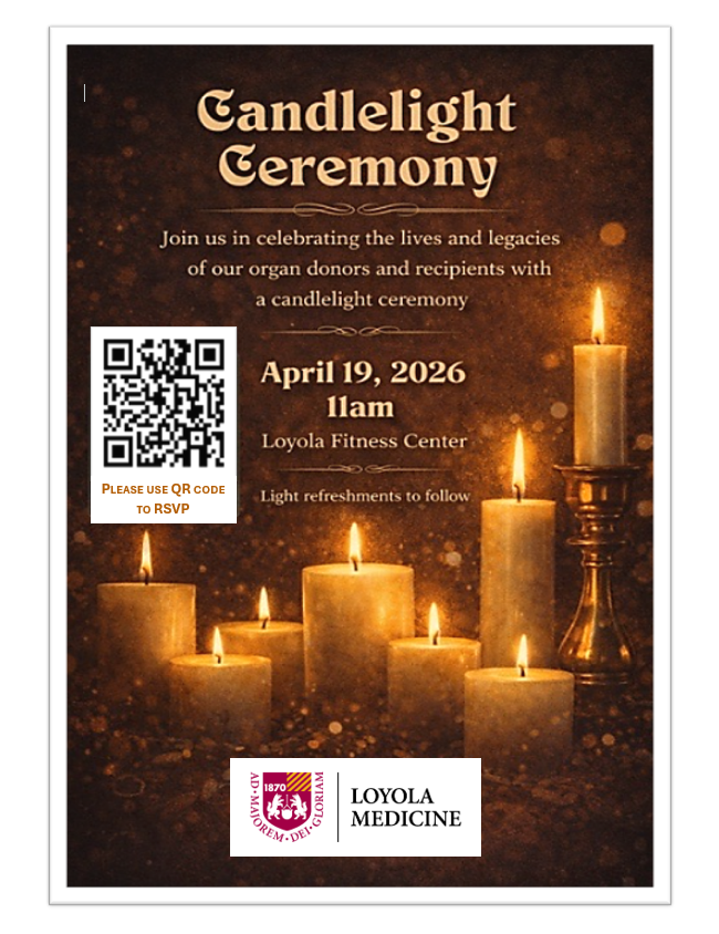 CandleLight Ceremony at Loyola Medical Center
