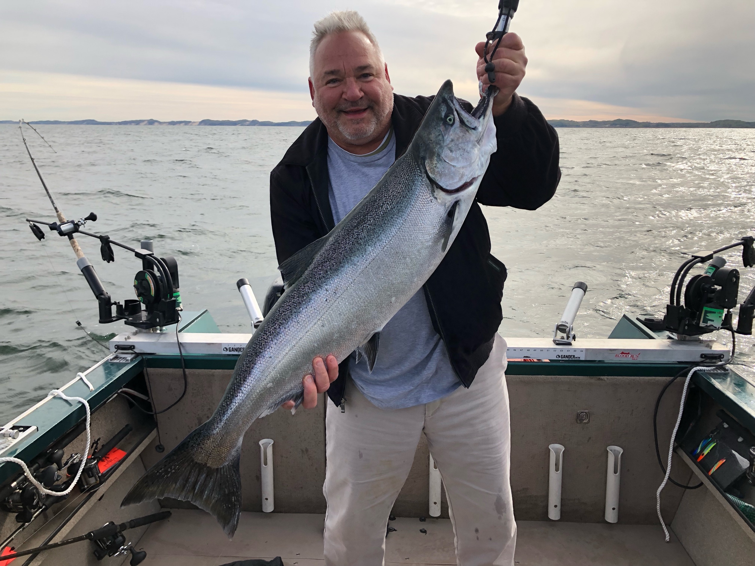 West Michigan King Salmon Fishing