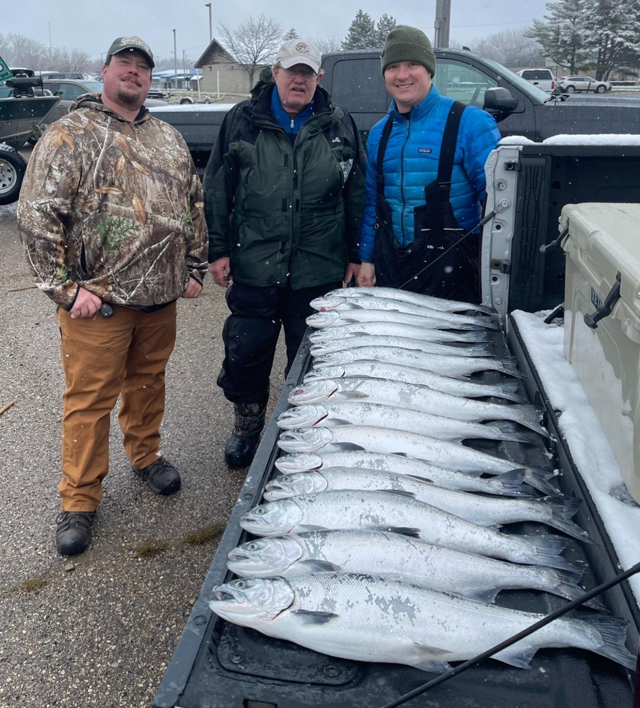 Lake Michigan Coho Salmon Fishing Charters on Lake Michigan