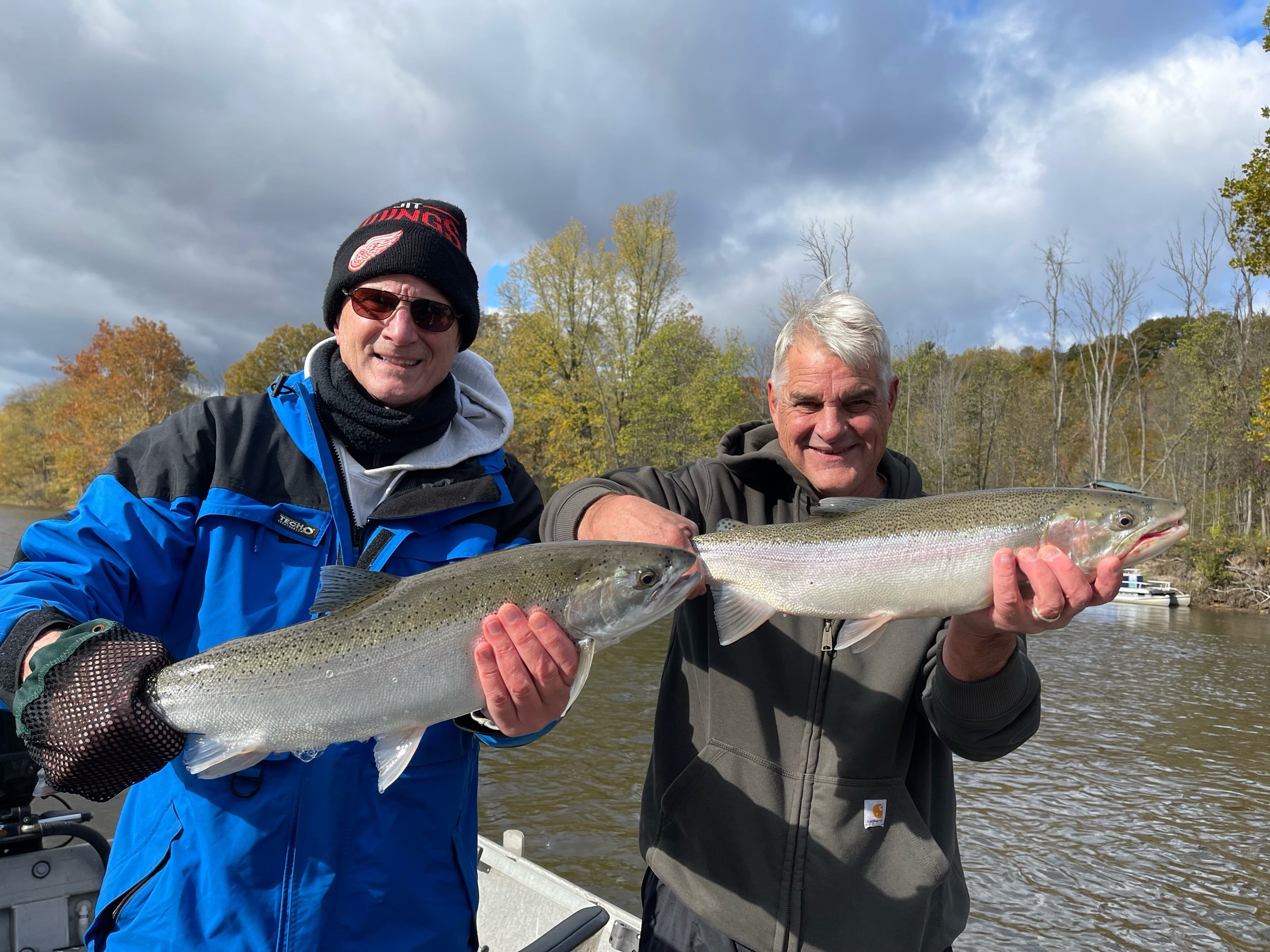 Steelhead fishing on the Muskegon River