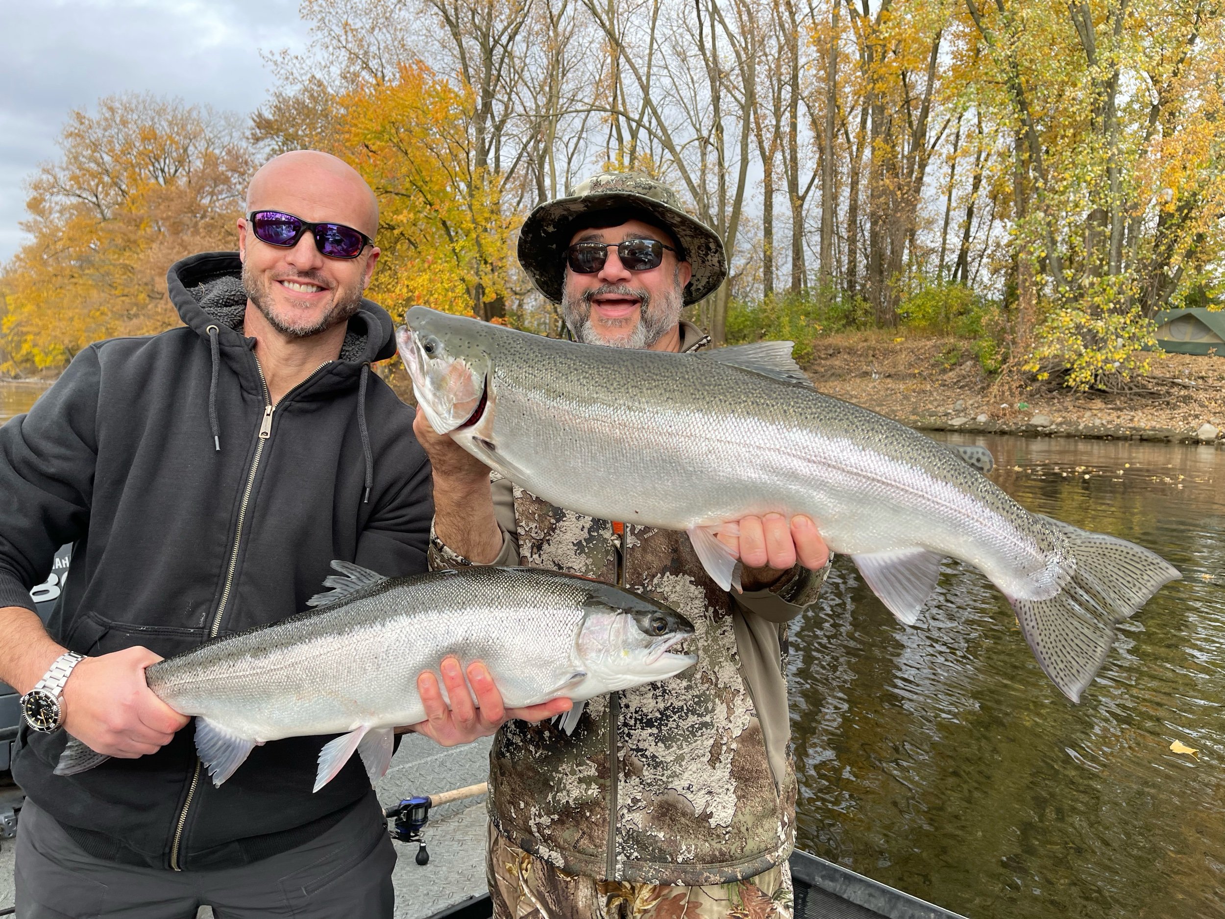 Grand River Steelhead Fishing near Grand Rapids